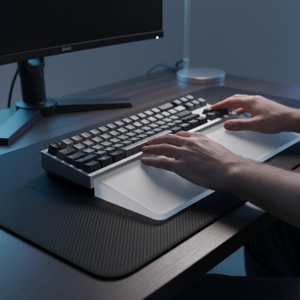 Improving Typing Comfort through Ergonomic Adjustments