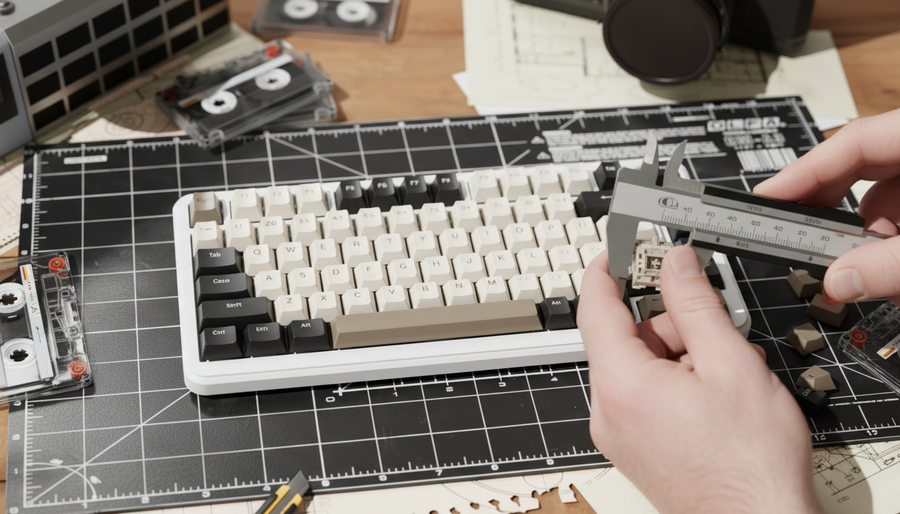 The Impact of Stem Cross-Stem Thickness on Keycap Fit