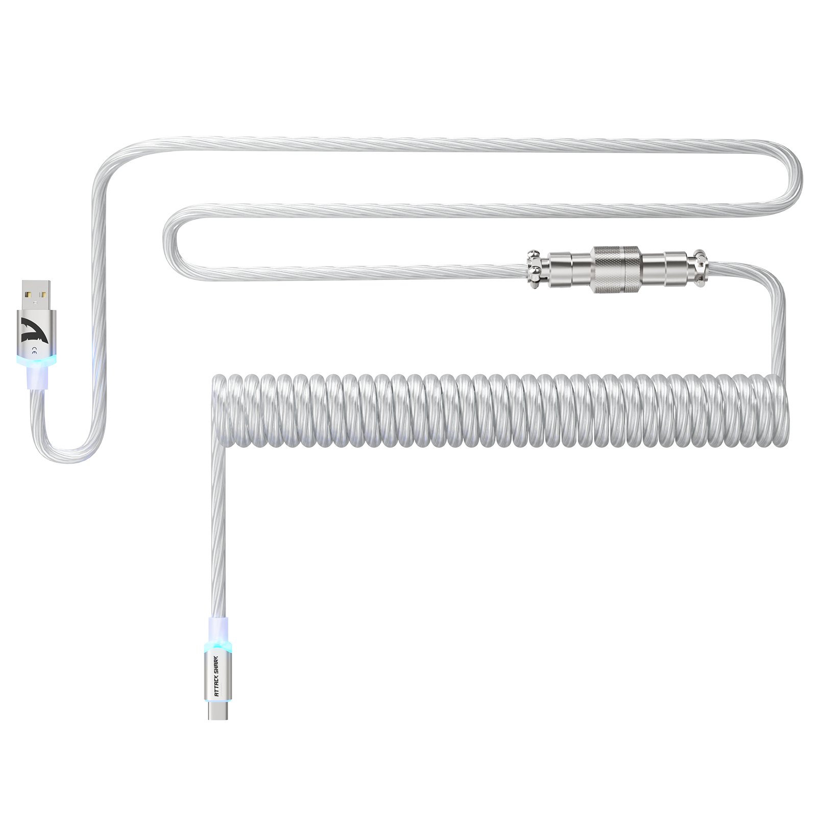 ATTACK SHARK C01Ultra Custom Aviator Cable for 8KHz Magnetic Keyboard