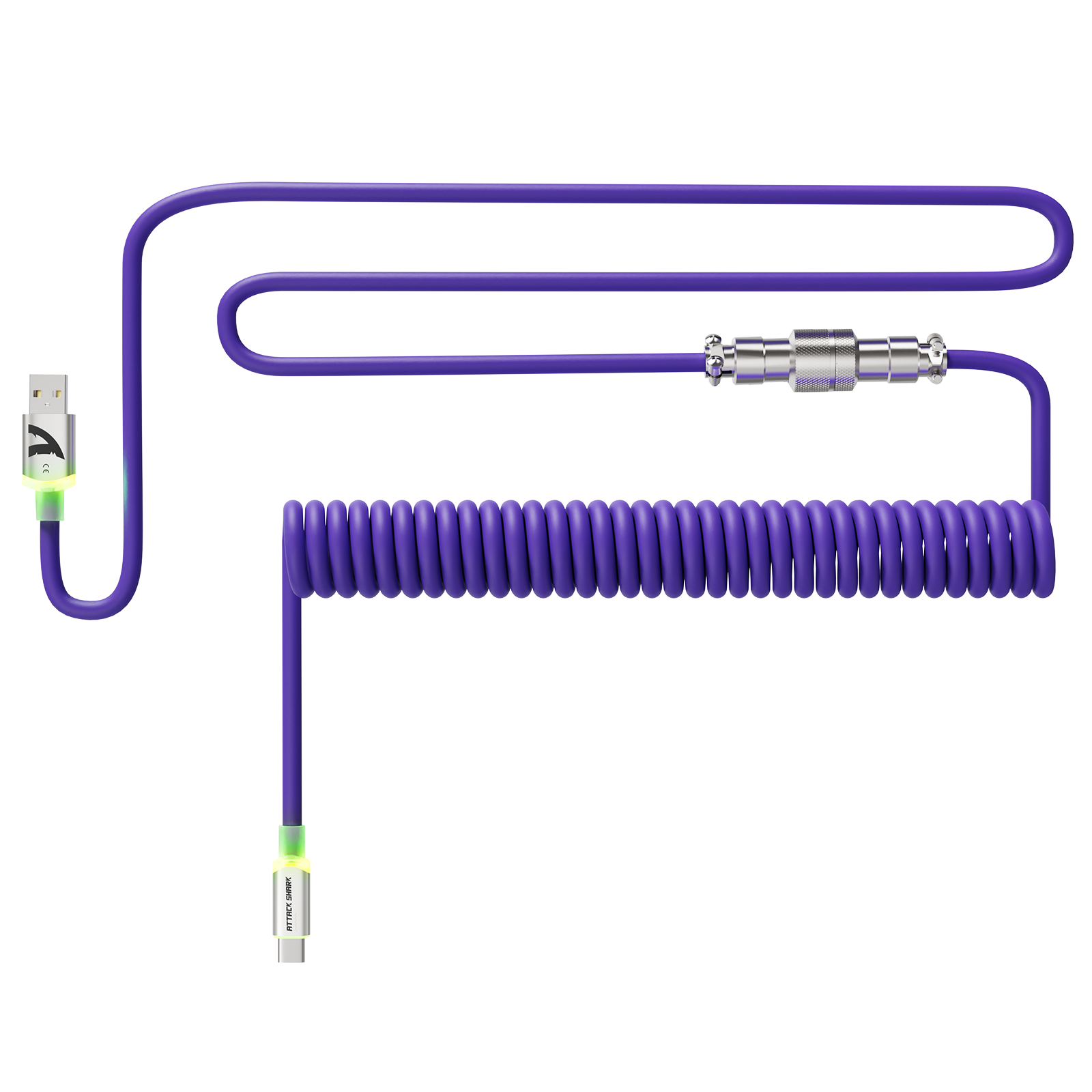 ATTACK SHARK C01Ultra Custom Aviator Cable for 8KHz Magnetic Keyboard