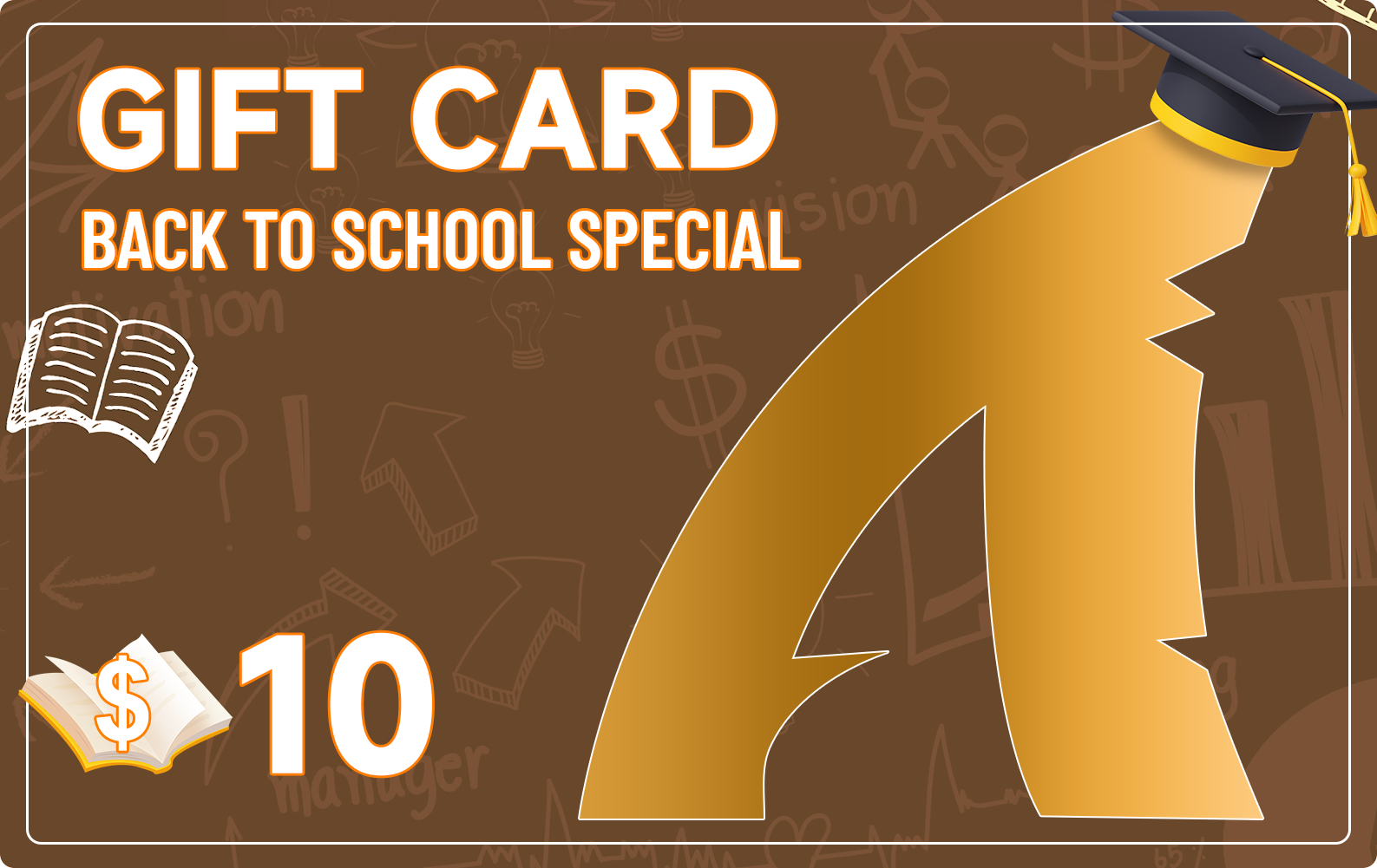 ATTACK SHARK BACK-TO-SCHOOL SPECIAL Gift Card