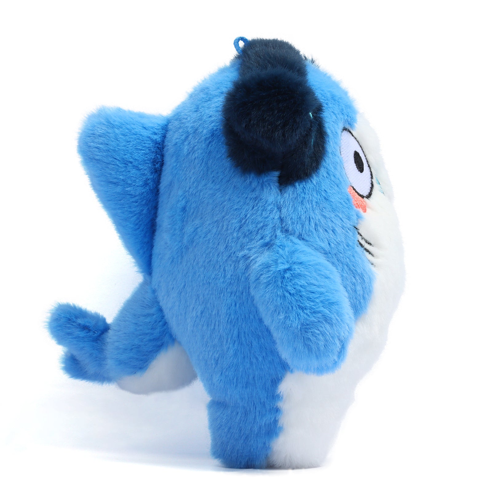Attack Shark mascot plush toy - Side View