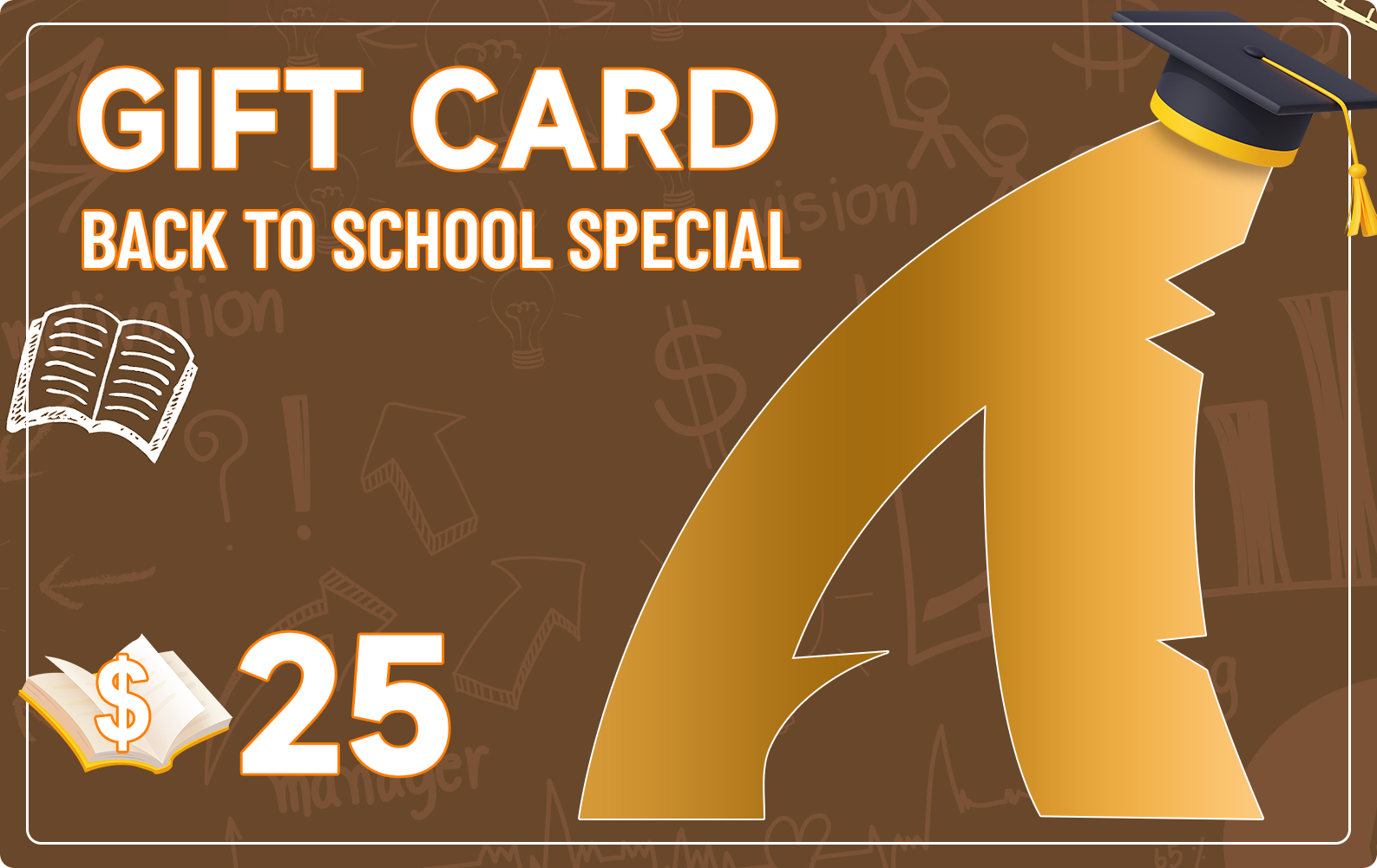 ATTACK SHARK BACK-TO-SCHOOL SPECIAL Gift Card