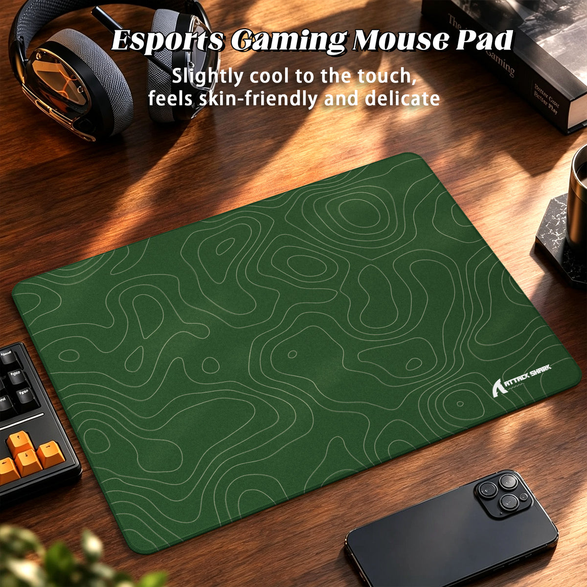 ATTACK SHARK CM02SE eSport Gaming Mousepad (405x305x4 MM)