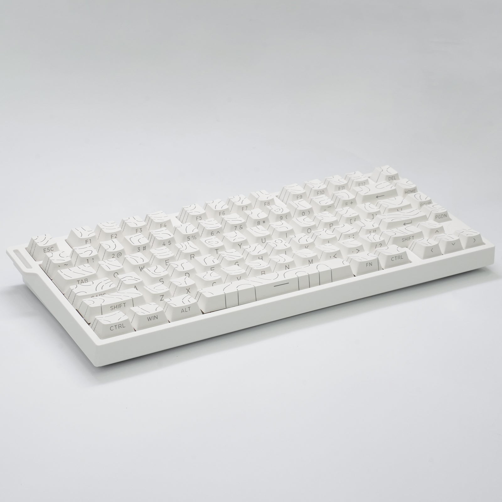 ATTACK SHARK SK06 135 Keys Shine-Through Keycaps, ANSI/ISO