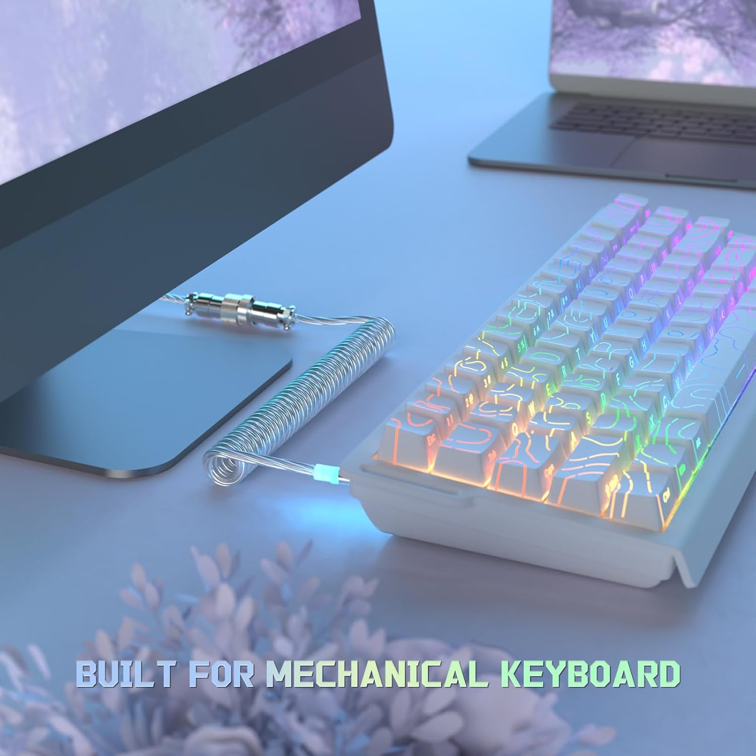 ATTACK SHARK C01Ultra Custom Aviator Cable for 8KHz Magnetic Keyboard