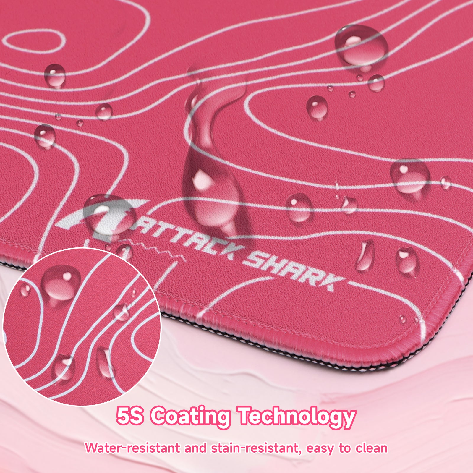 ATTACK SHARK CM02PRO eSport Gaming Mousepad (900x400x4 MM)