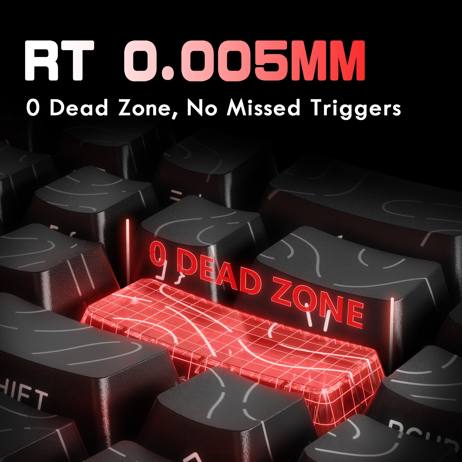 ATTACK SHARK X68MAX HE Rapid Trigger CNC Aluminum Keyboard Magnetic Switch with C01Ultra RGB Coiled Cable