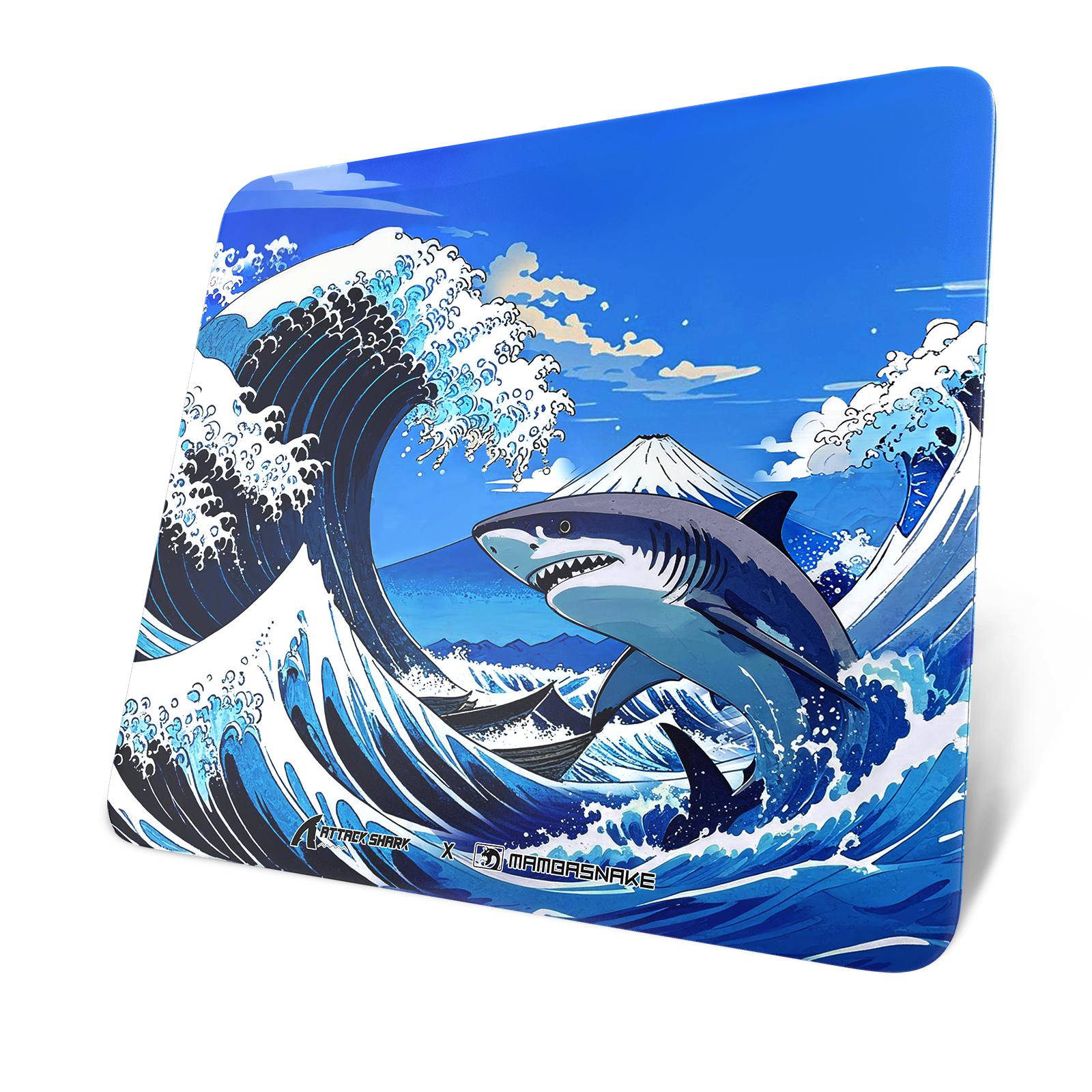 ATTACK SHARK CM05 Tempered Glass Gaming Mouse Pad