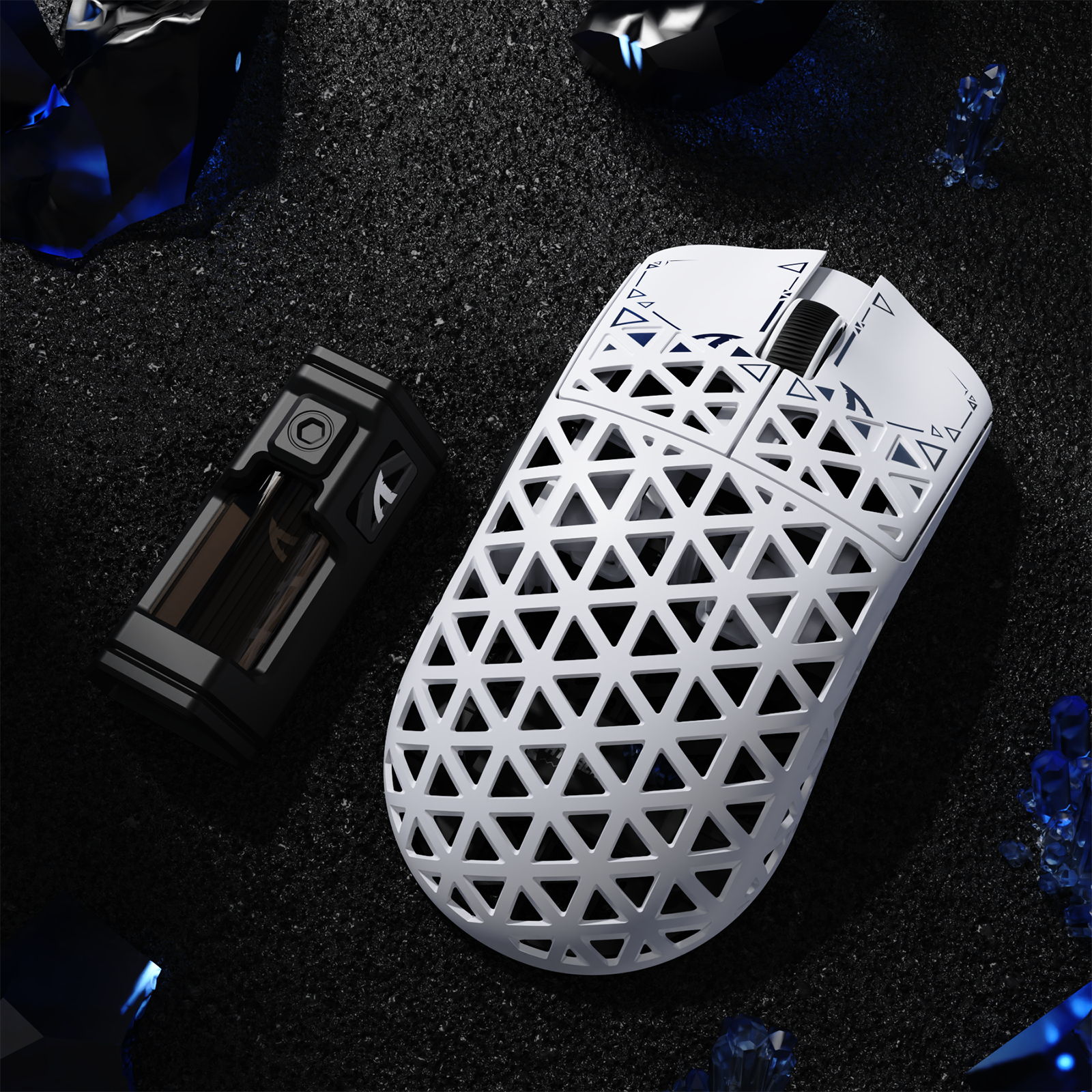 ATTACK SHARK R5 Ultra Carbon Fiber Wireless 8K PAW3950MAX Gaming Mouse