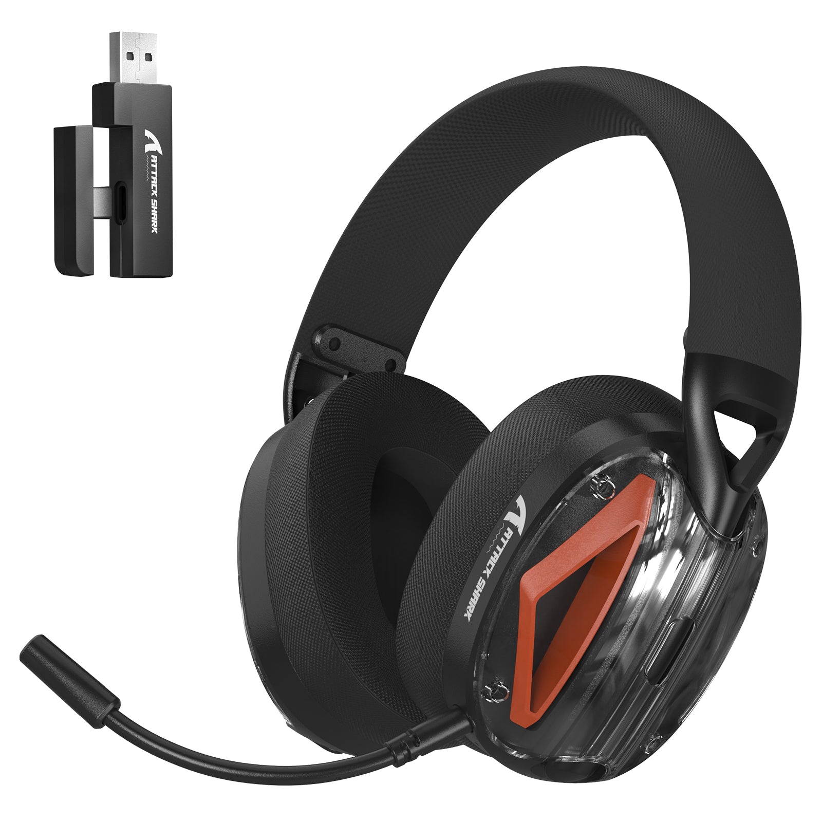 ATTACK SHARK L60 Ultra-Light Tri-Mode Gaming Headset