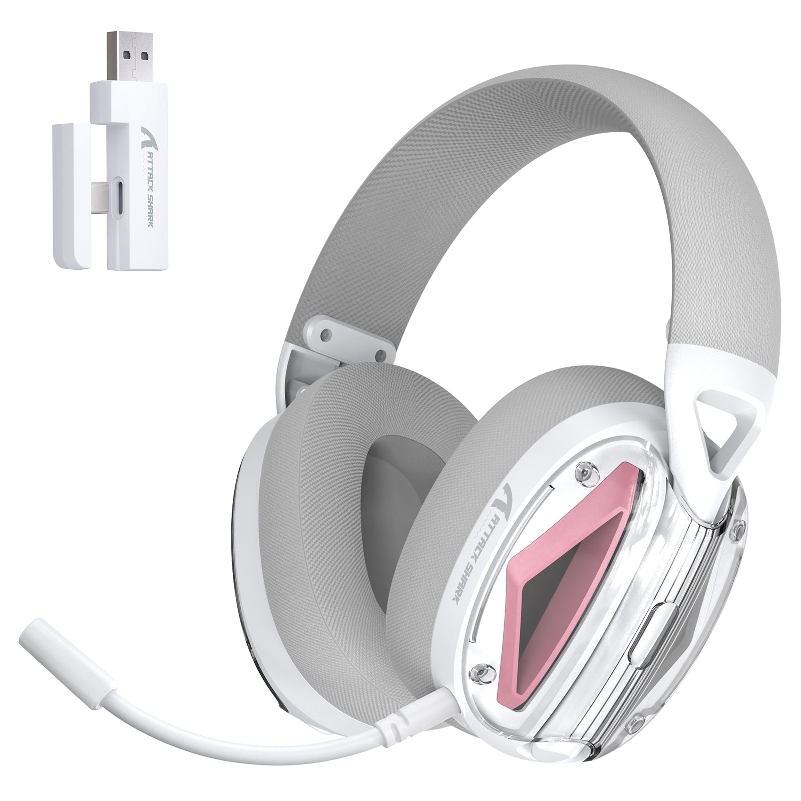 ATTACK SHARK L60 Ultra-Light Tri-Mode Gaming Headset