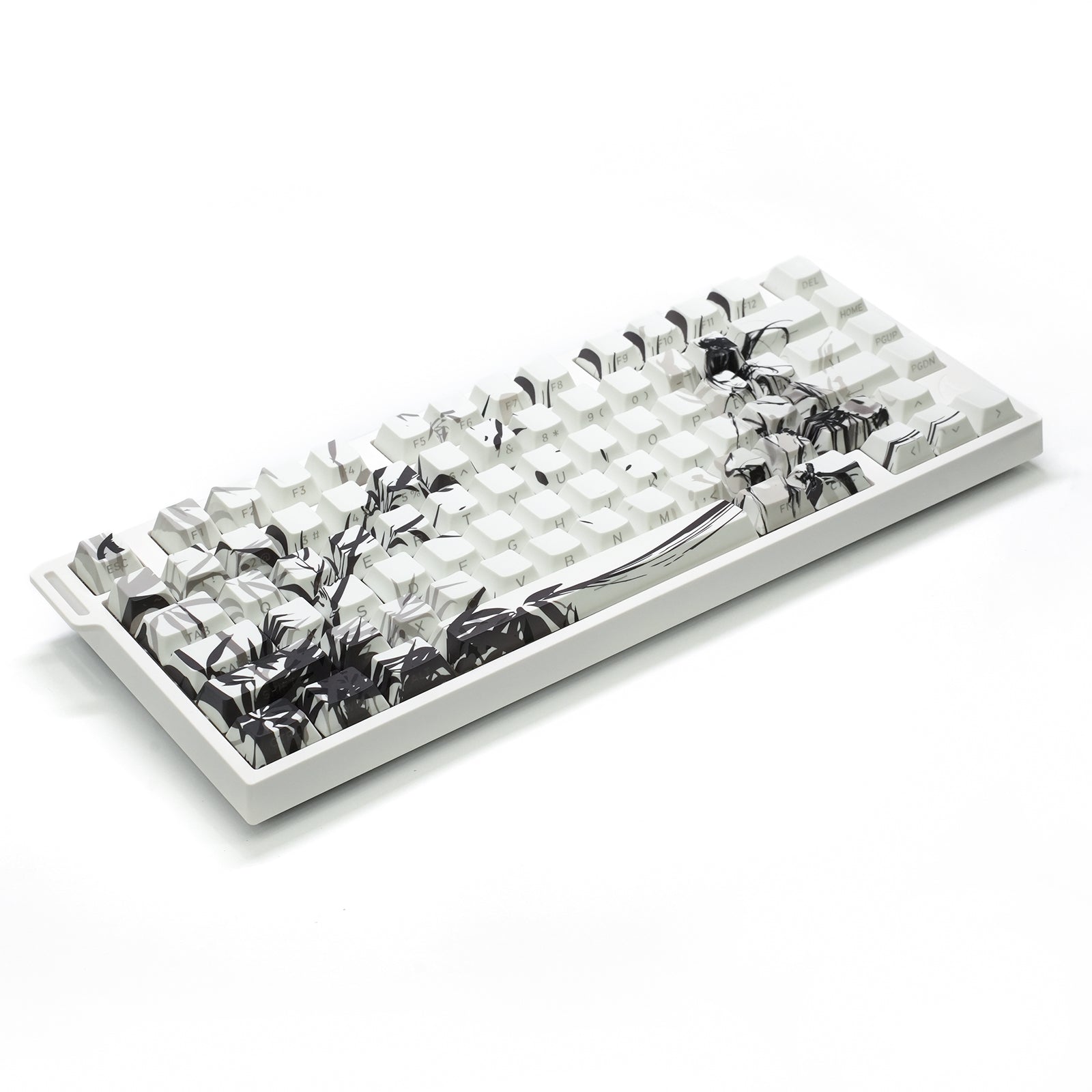 ATTACK SHARK SK02 129 Keys PBT Side-Printed Keycaps, ANSI/ISO, Knight-Errant