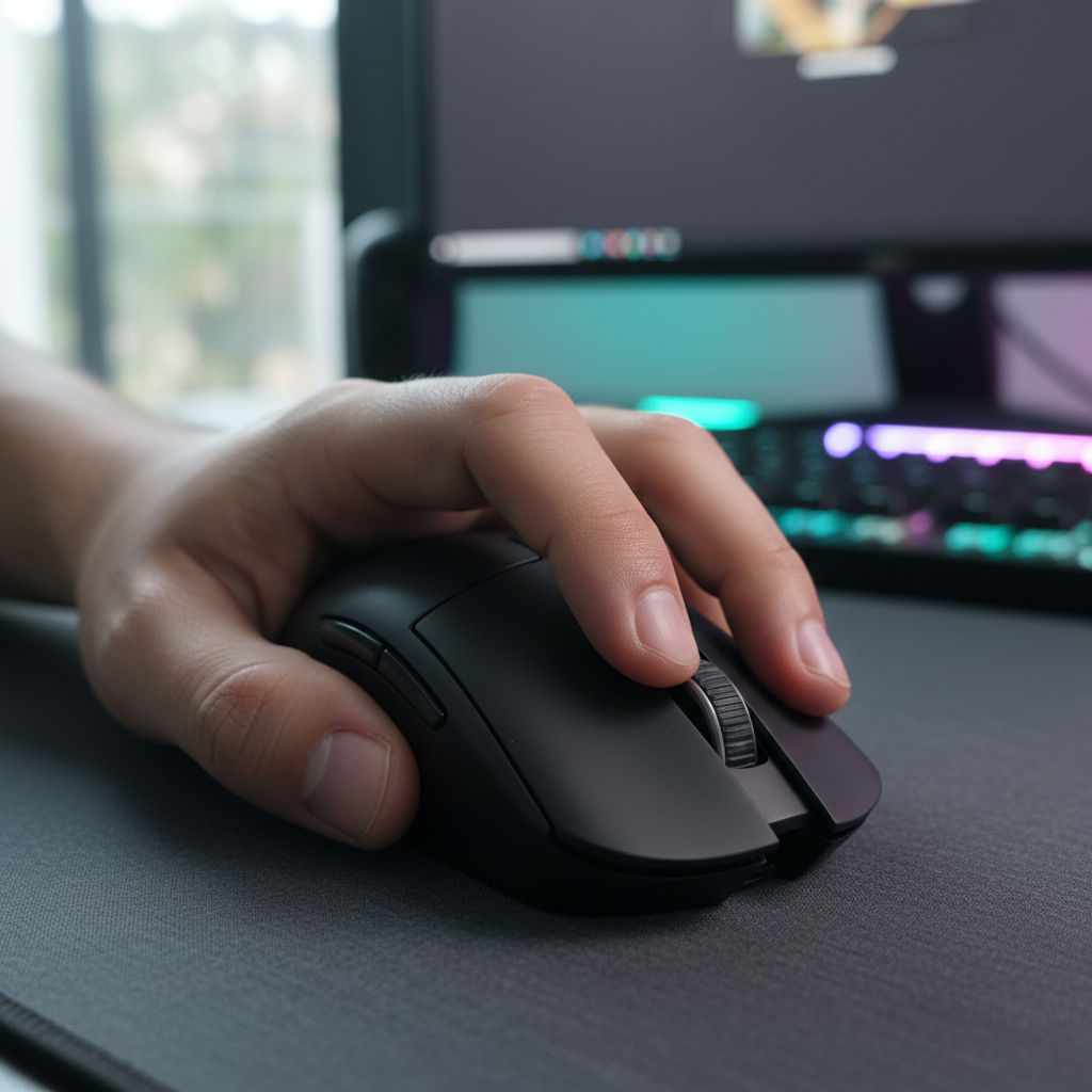 Fingertip Grip: Ideal Mouse Actuation Weight Guide