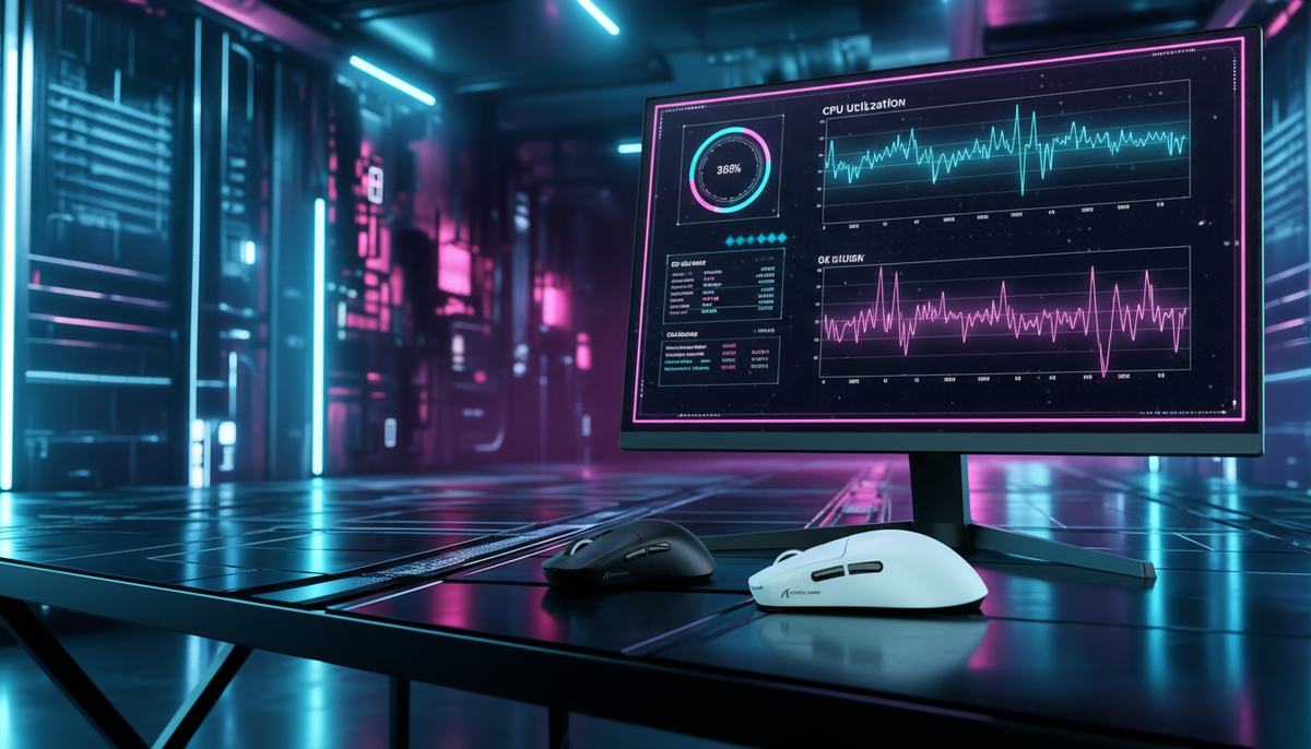 Overhead Computer Mouse 8K Mouse Polling: CPU Overhead & Frame Rate Impact - Atta...