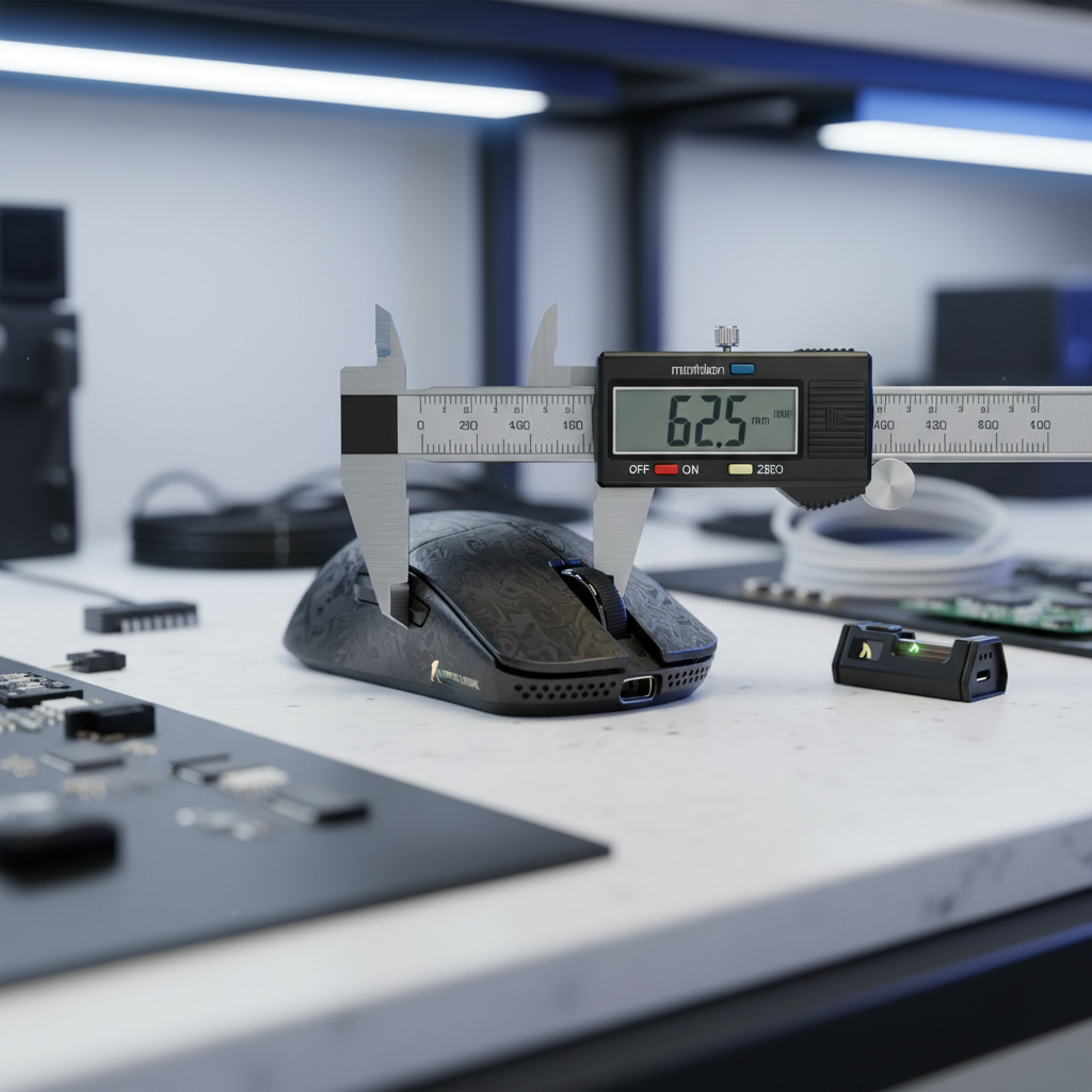 Pro Mouse Auditing Guide with Calipers - Attack Shark