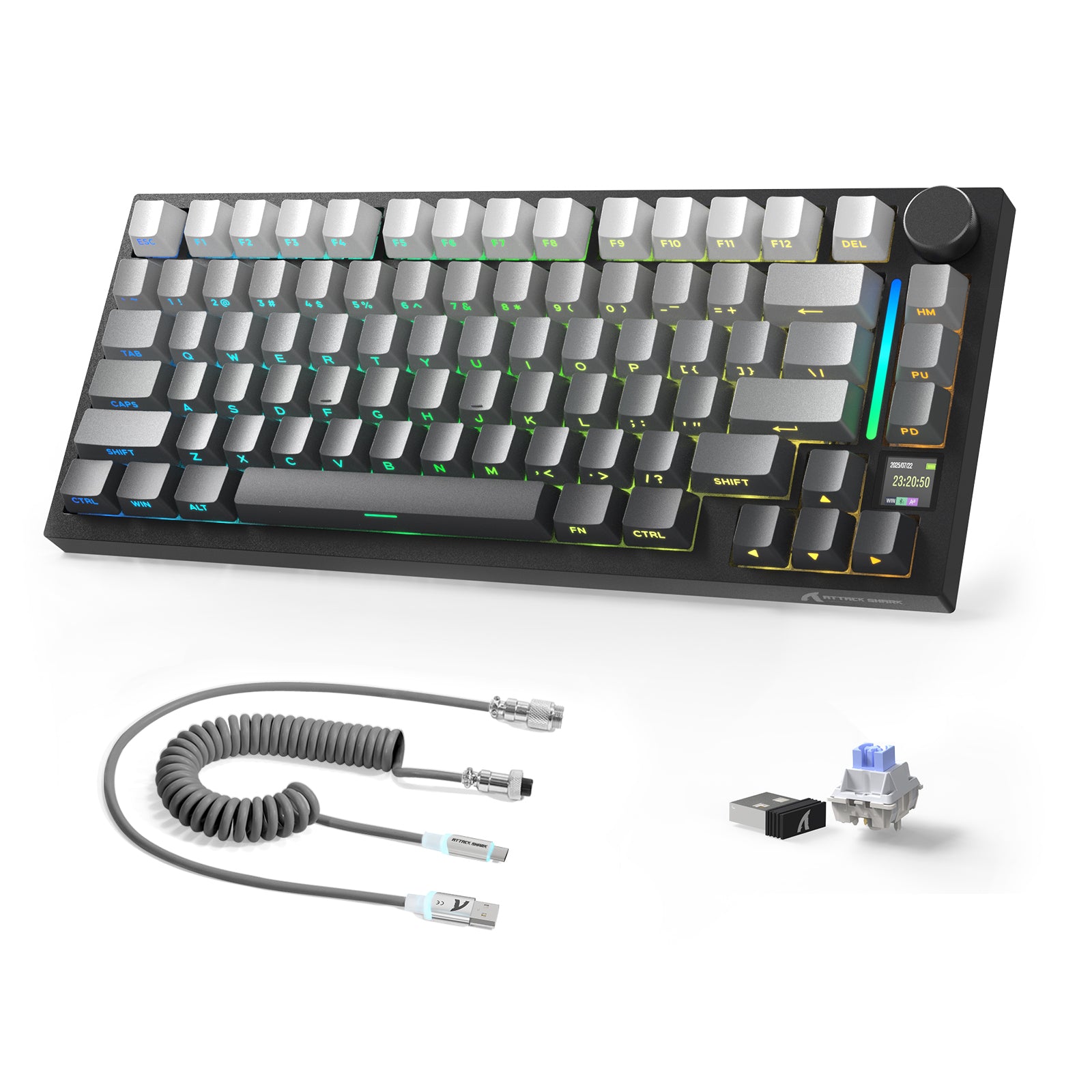 Black Gradient-Shark Switch+Cable