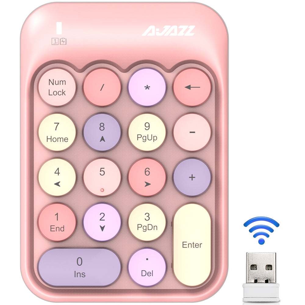 ATTACK SHARK X AJAZZ AK18 Wireless Numeric Keypad