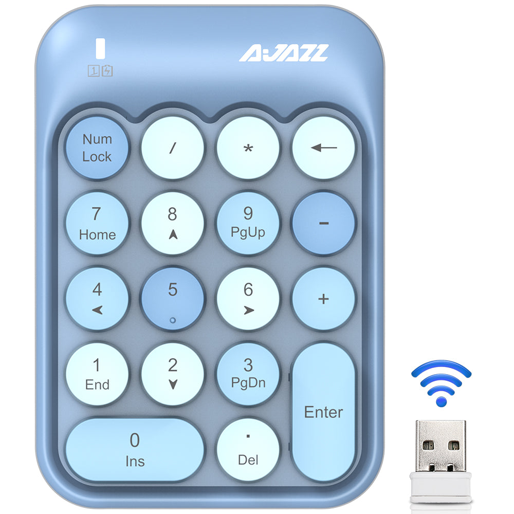 ATTACK SHARK X AJAZZ AK18 Wireless Numeric Keypad