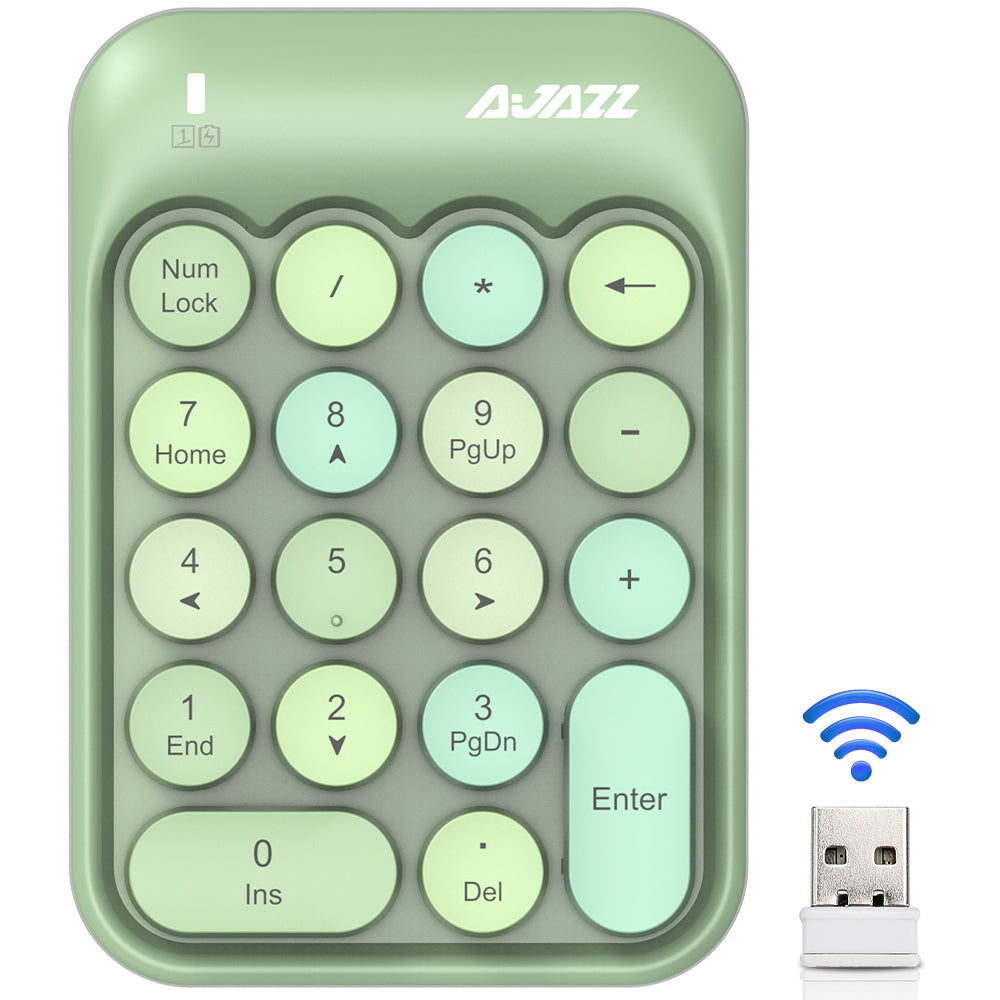 ATTACK SHARK X AJAZZ AK18 Wireless Numeric Keypad