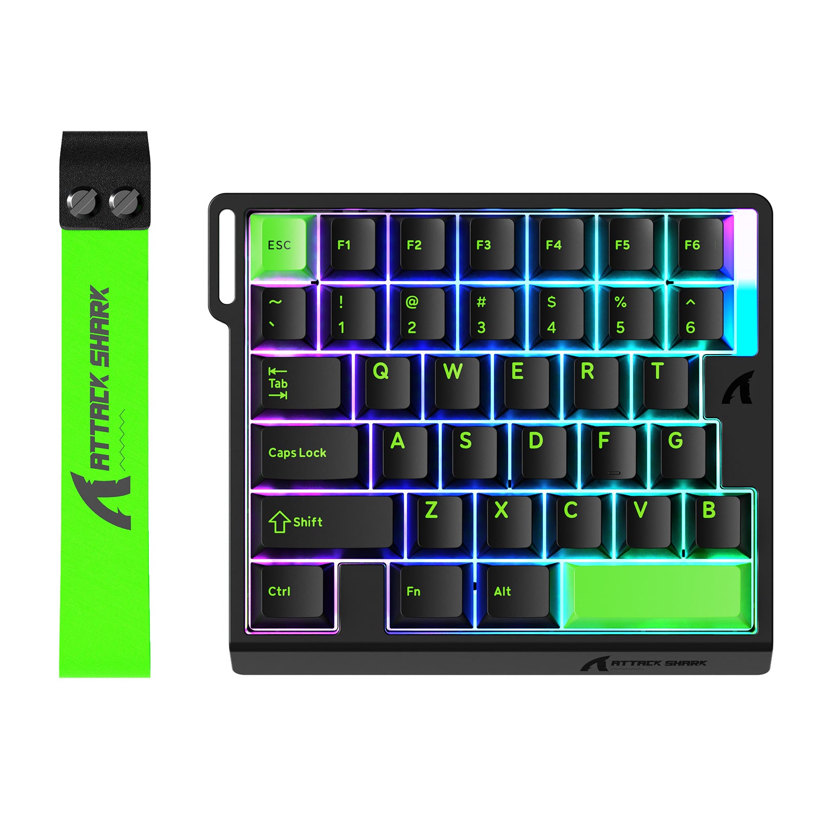 Side-Printed PBT Keycaps Mechanical Board | M87PRO Gaming