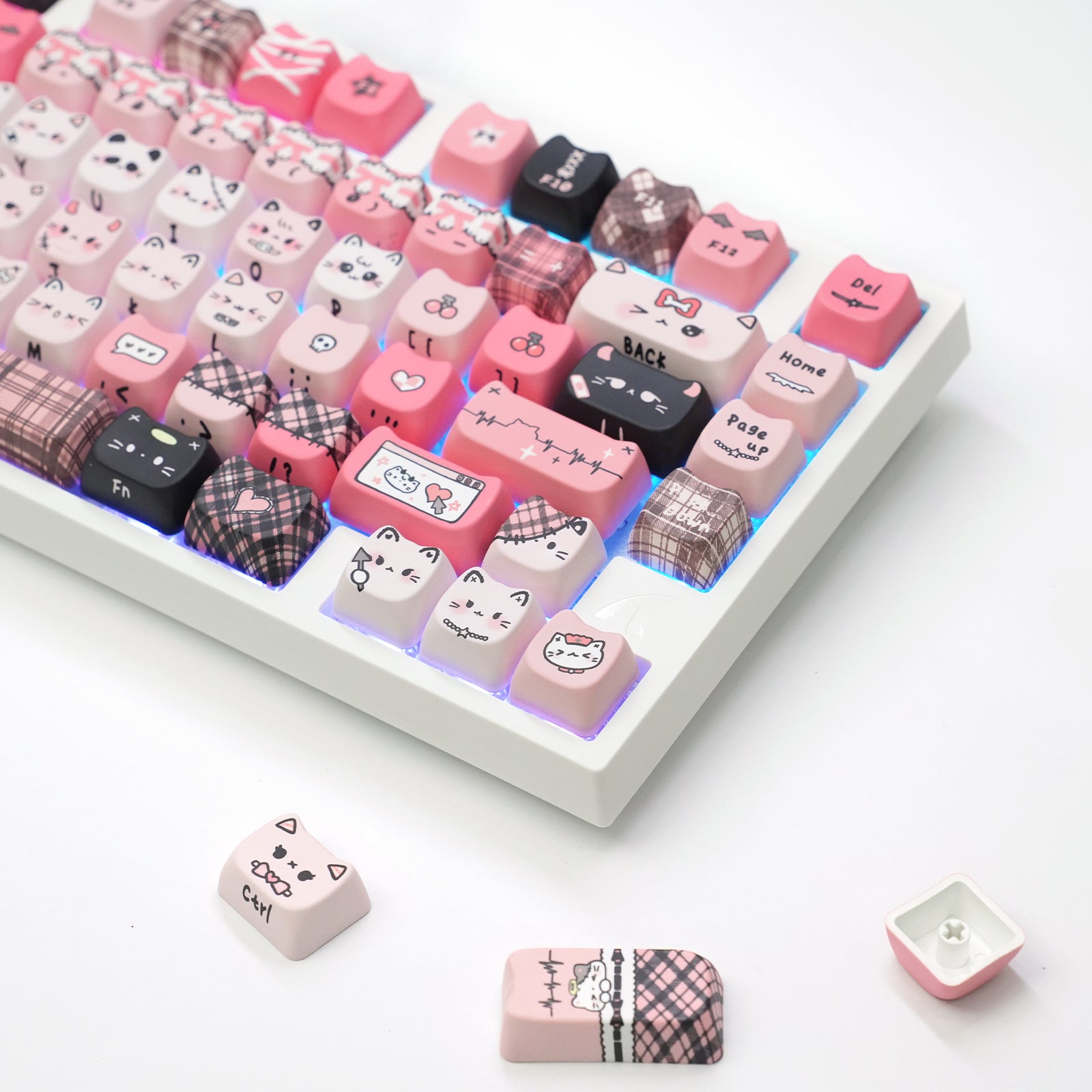 ATTACK SHARK SK05 118/119 Keys PBT Keycaps, MOA, ANSI
