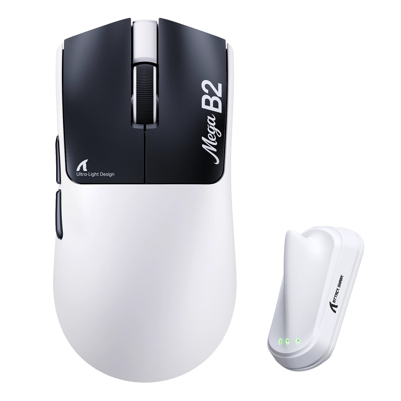 PRE ORDER: ATTACK SHARK MEGA B2 TMR Magnetic Wireless Gaming Mouse