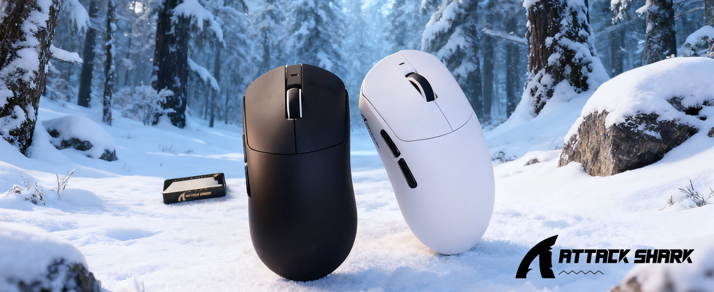 ATTACK SHARK X8 Ultra 8KHz Wireless Gaming Mouse With C06 Ultra Cable