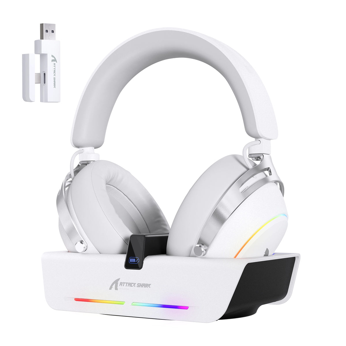 Coming Soon: ATTACK SHARK X60 Wireless Gaming Headset With Magnetic Charging Dock
