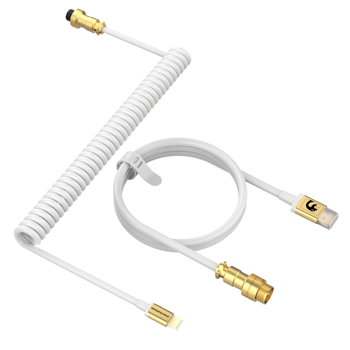 ATTACK SHARK x MAMBASNAKE C02 Coiled Cable