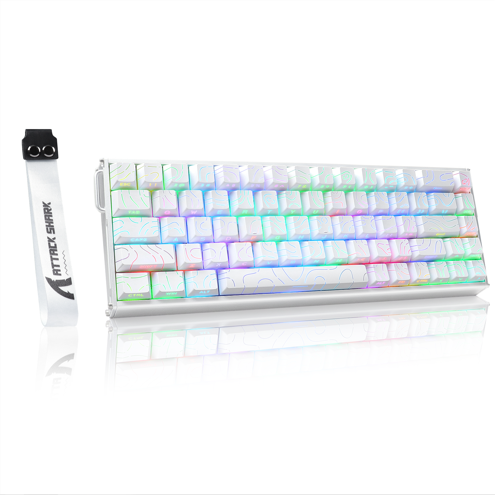 ATTACK SHARK X68MAX HE Rapid Trigger Aluminum Keyboard Magnetic Switch