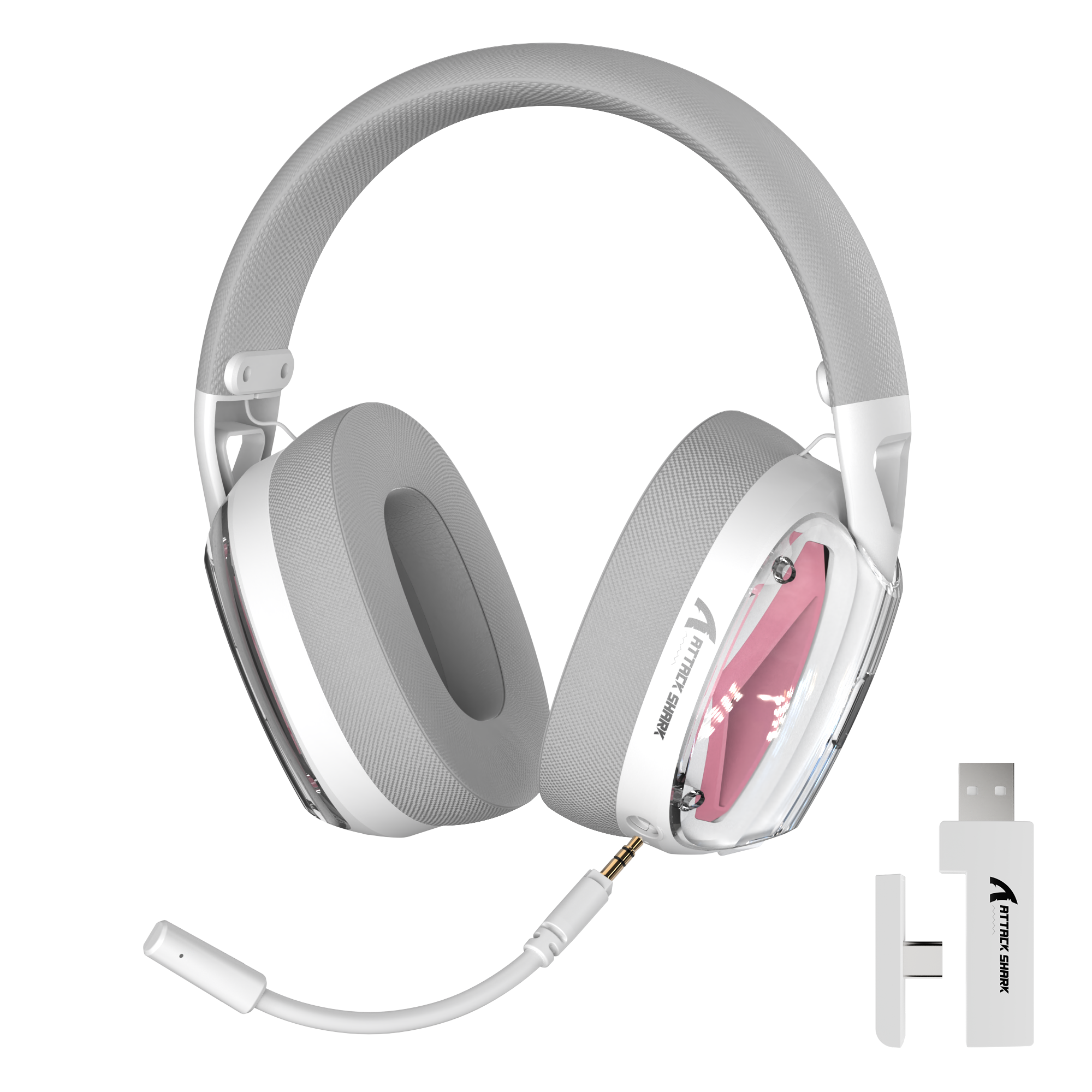 ATTACK SHARK L60 Ultra-Light Tri-Mode Gaming Headset