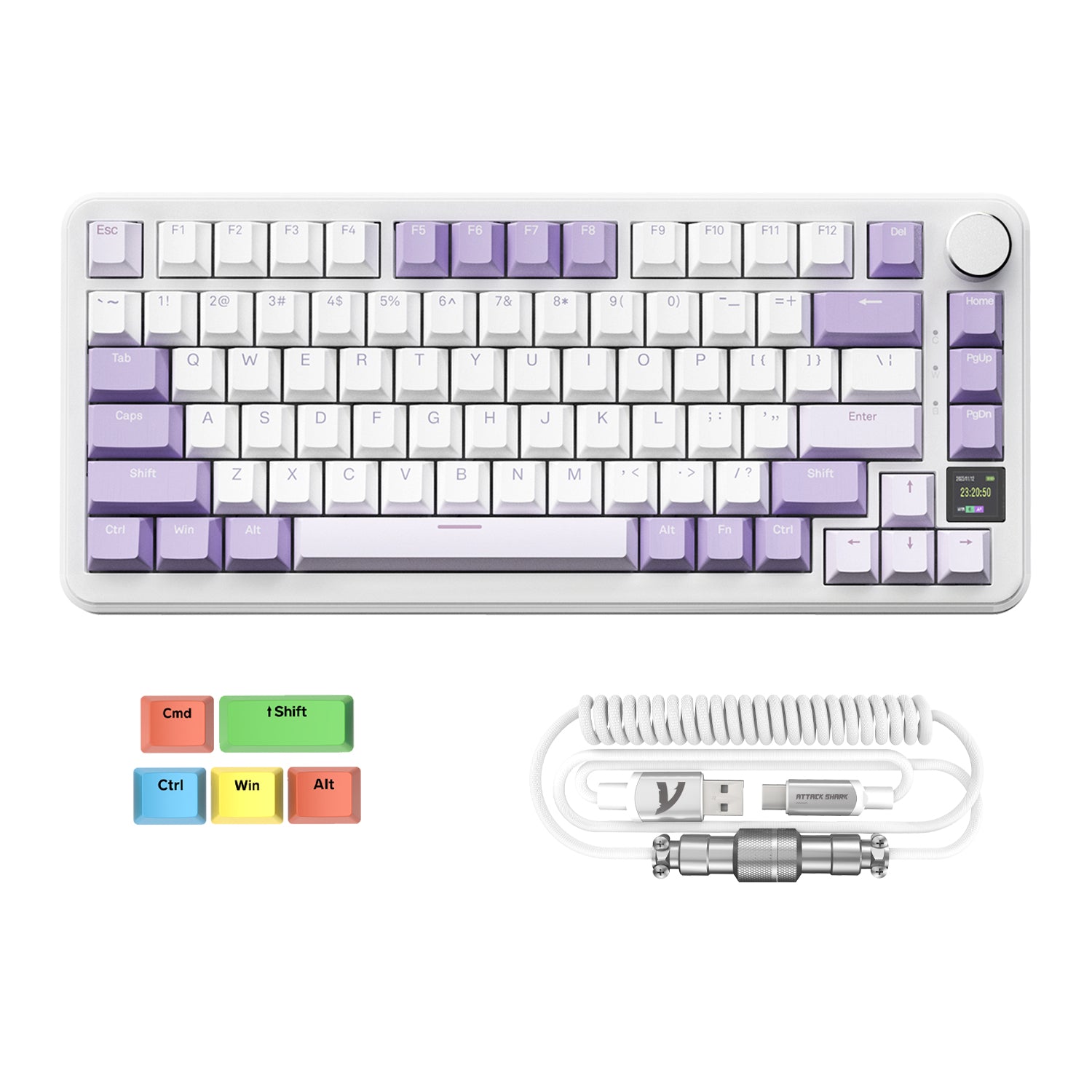 Lavender (with C01PRO Cable) / Blueberry Switch (Linear)