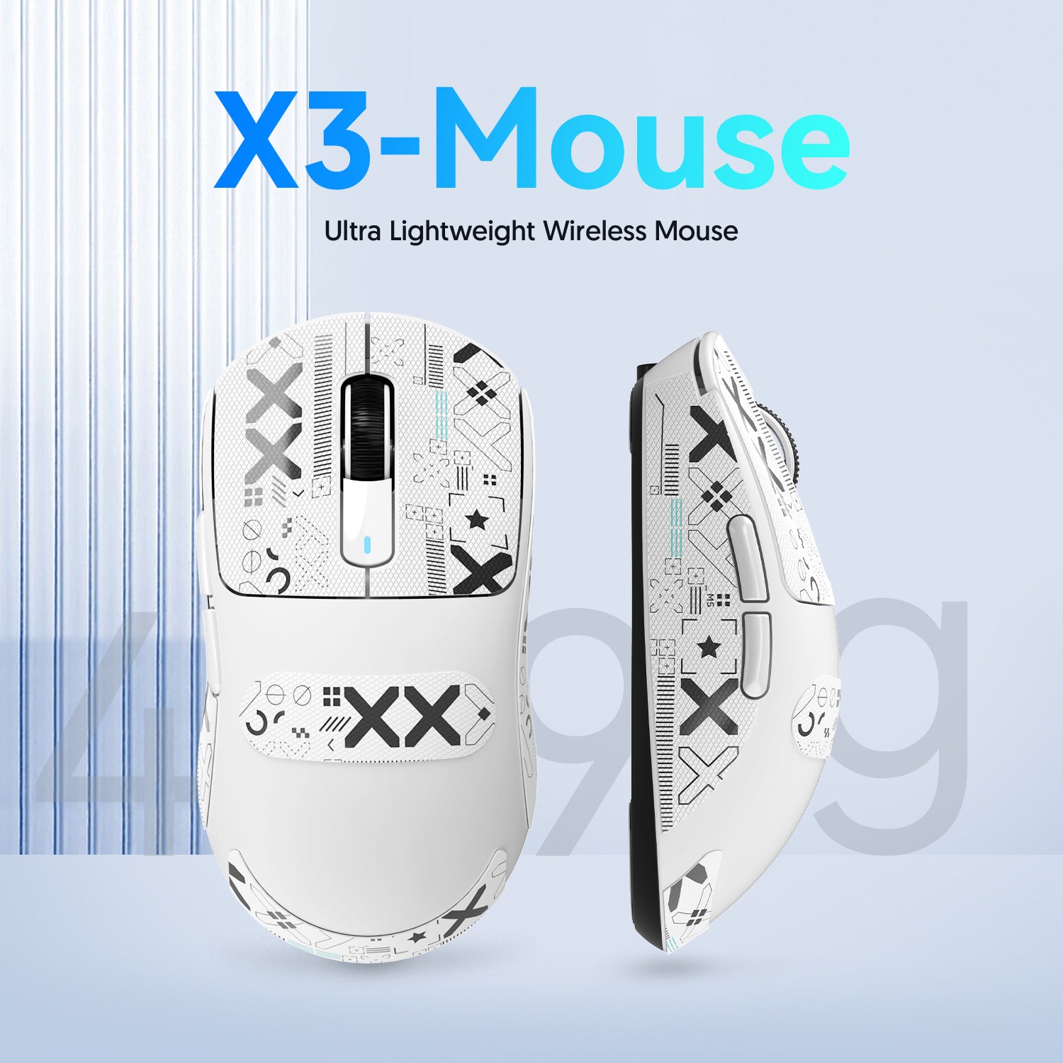 ATTACK SHARK X3PRO Three Modes 8K Gaming Mouse