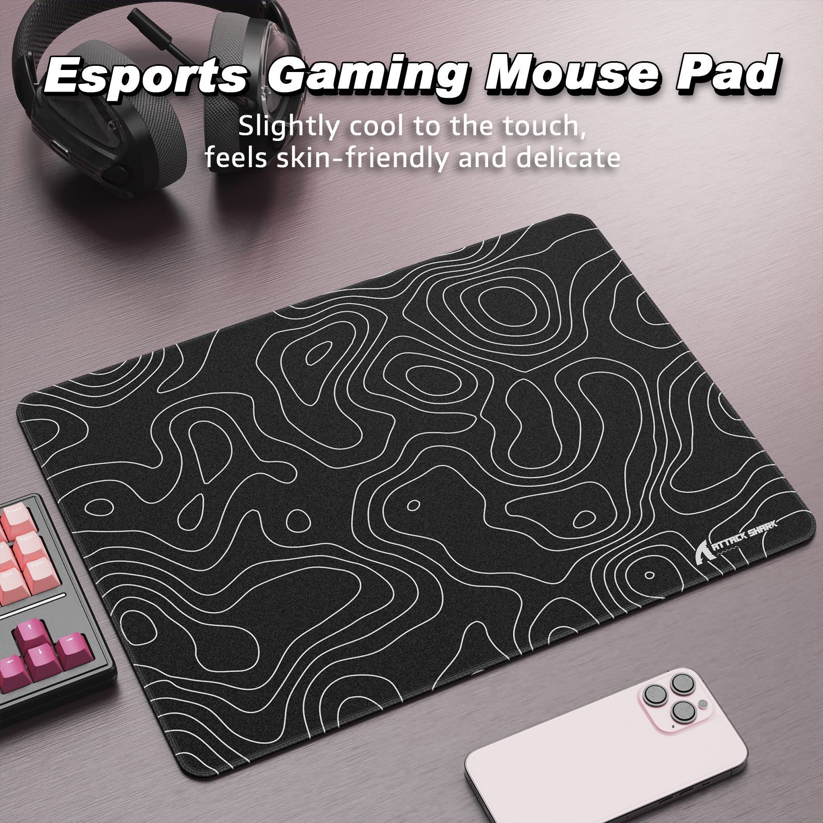 ATTACK SHARK CM02SE eSport Gaming Mousepad (410x310x4 MM)
