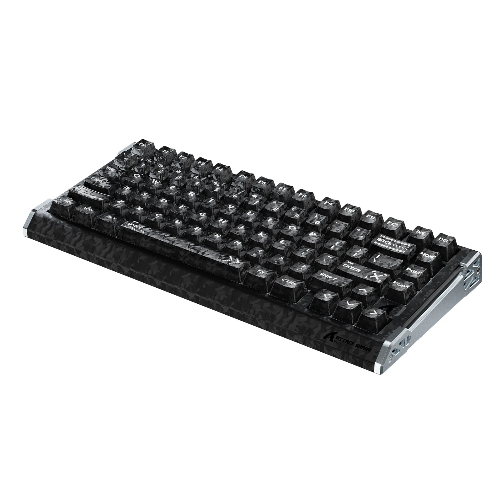 ATTACK SHARK R86 HE Carbon Fiber Rapid Trigger Keyboard Magnetic Switch