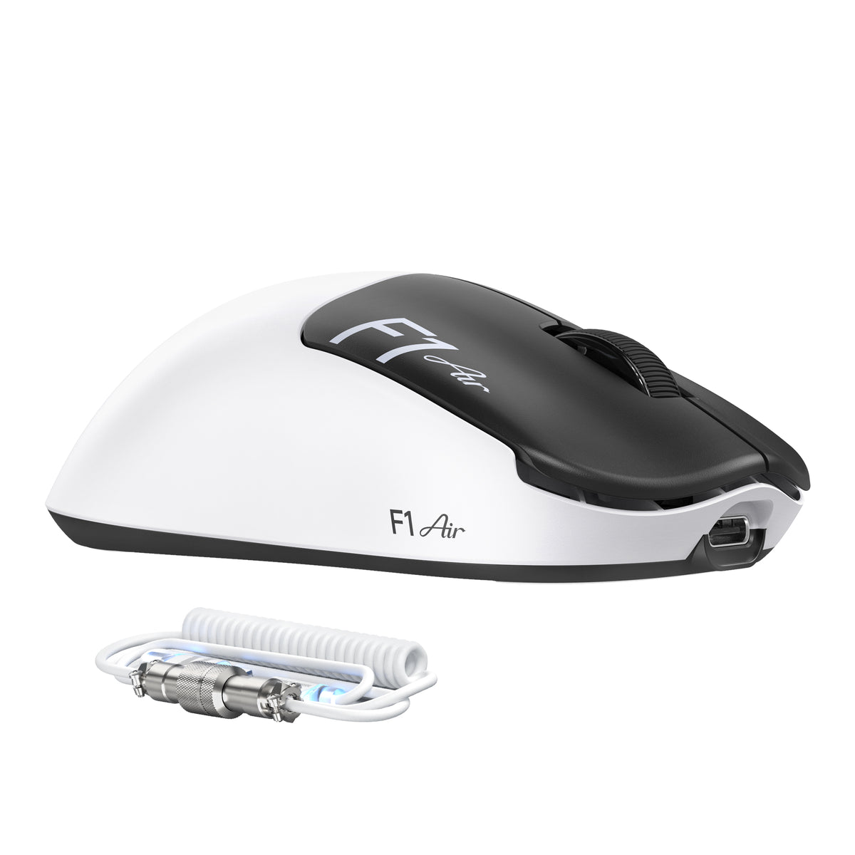 ATTACK SHARK F1 AIR 39g Wireless PAW3955MAX Gaming Mouse with C06 Ultra Cable