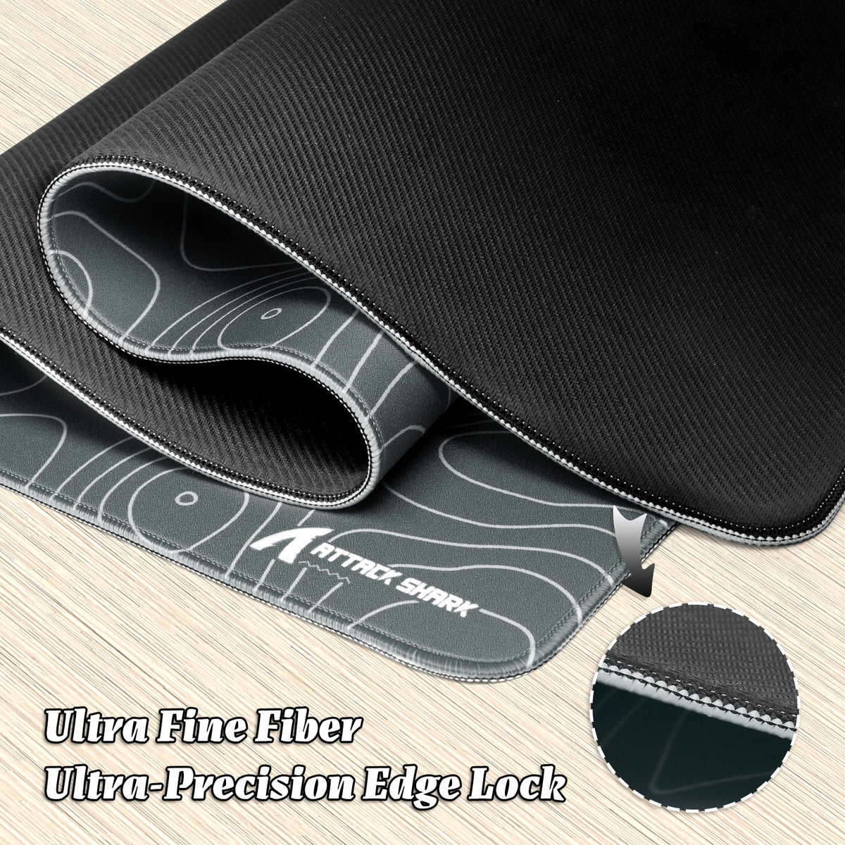 ATTACK SHARK CM02PRO eSport Gaming Mousepad (900x400x4 MM)