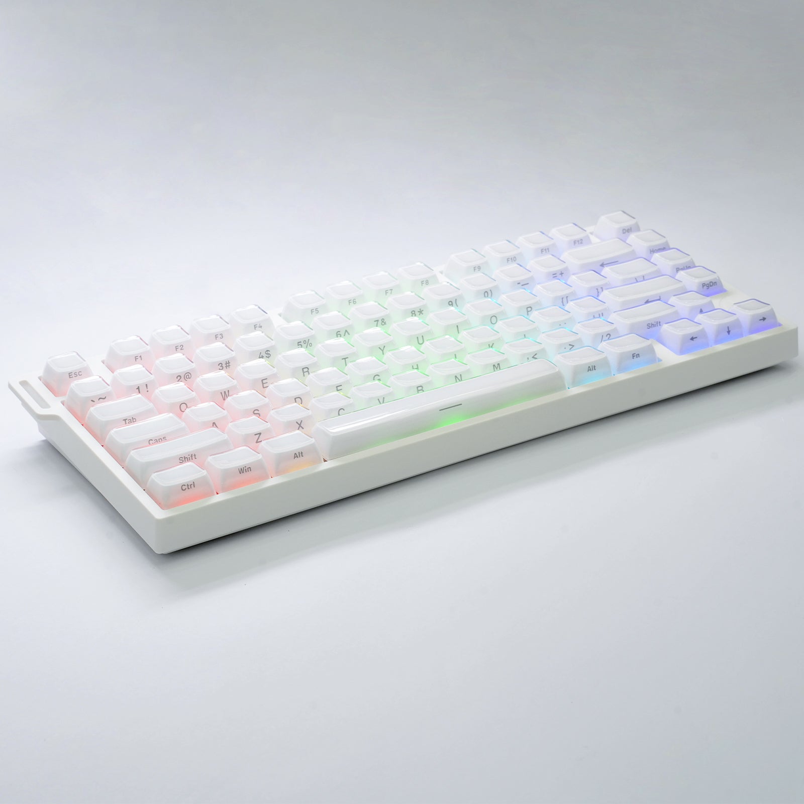 ATTACK SHARK SK03 136 Keys Crystal Keycaps, ASA Profile, ANSI/ISO