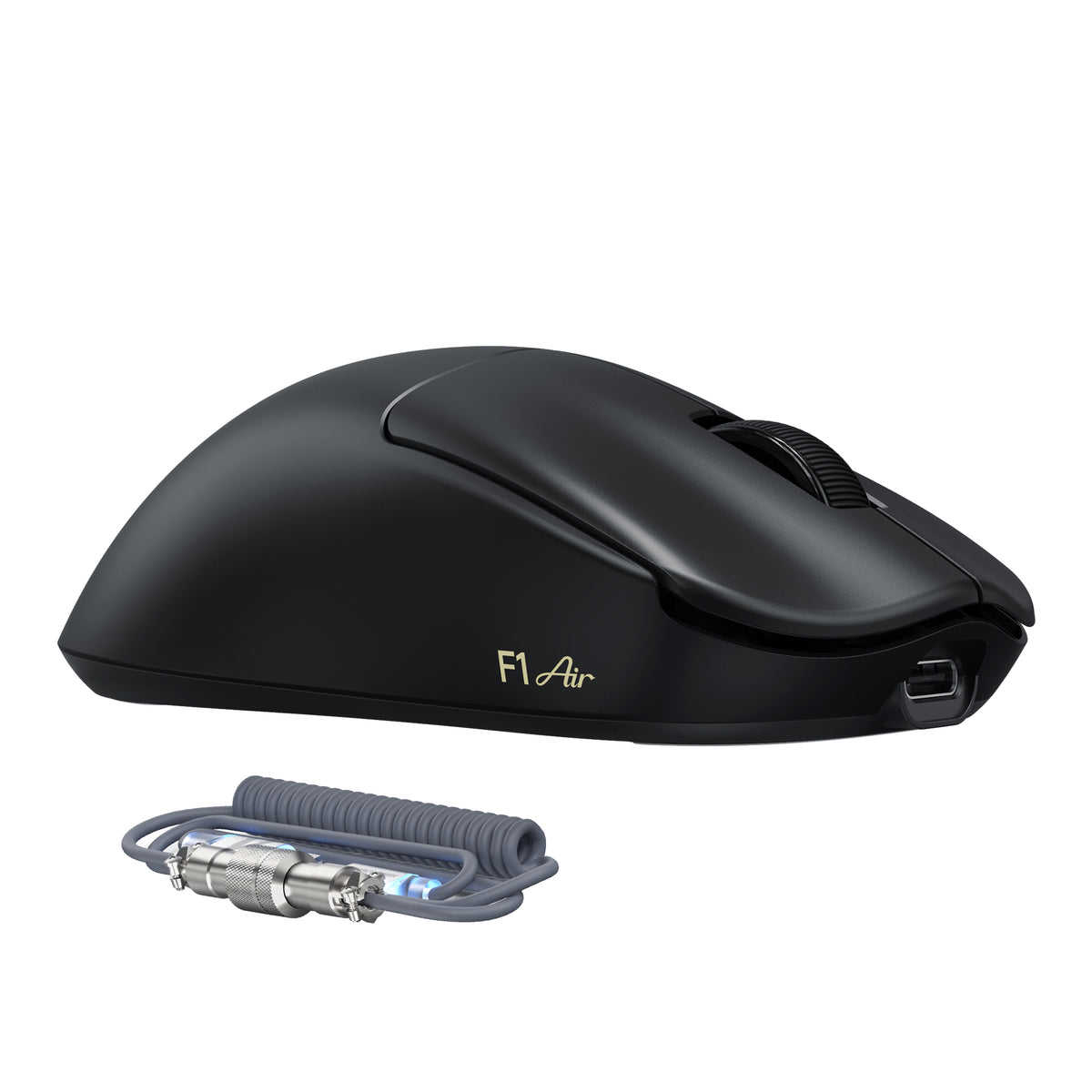 ATTACK SHARK F1 AIR 39g Wireless PAW3955MAX Gaming Mouse with C06 Ultra Cable
