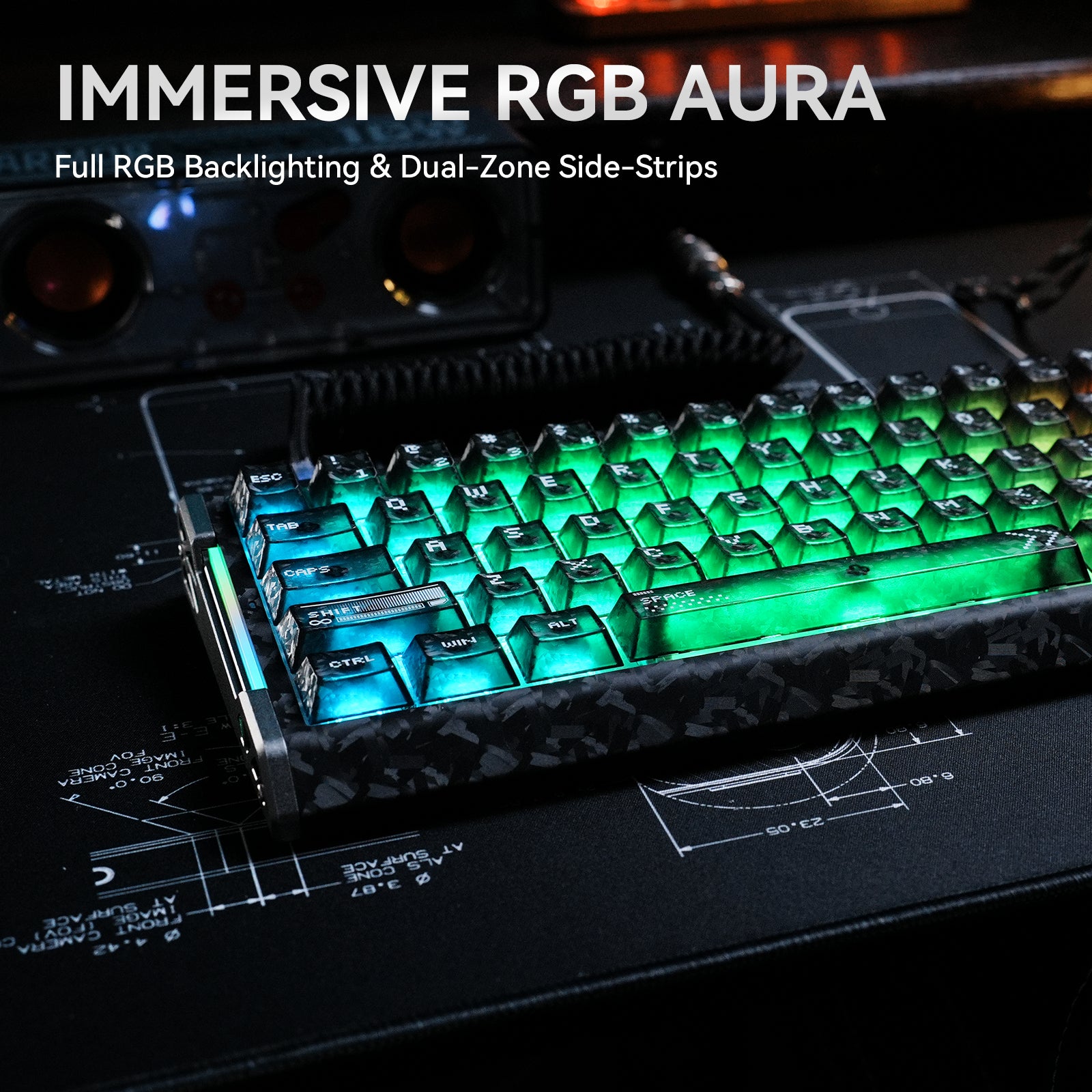ATTACK SHARK R68 HE & R5 ULTRA Carbon Fiber Gaming Bundle