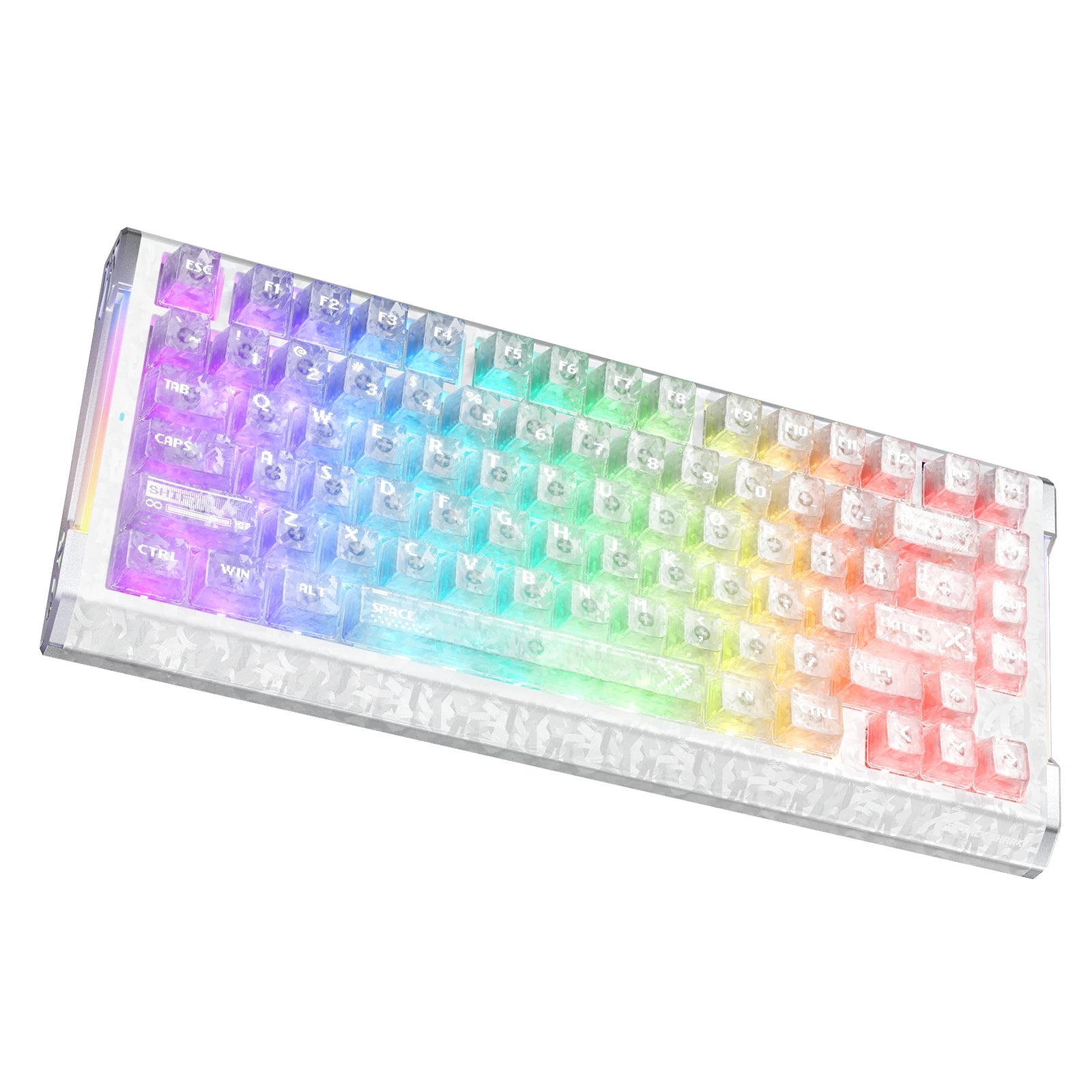ATTACK SHARK R86 HE Carbon Fiber Rapid Trigger Keyboard Magnetic Switch