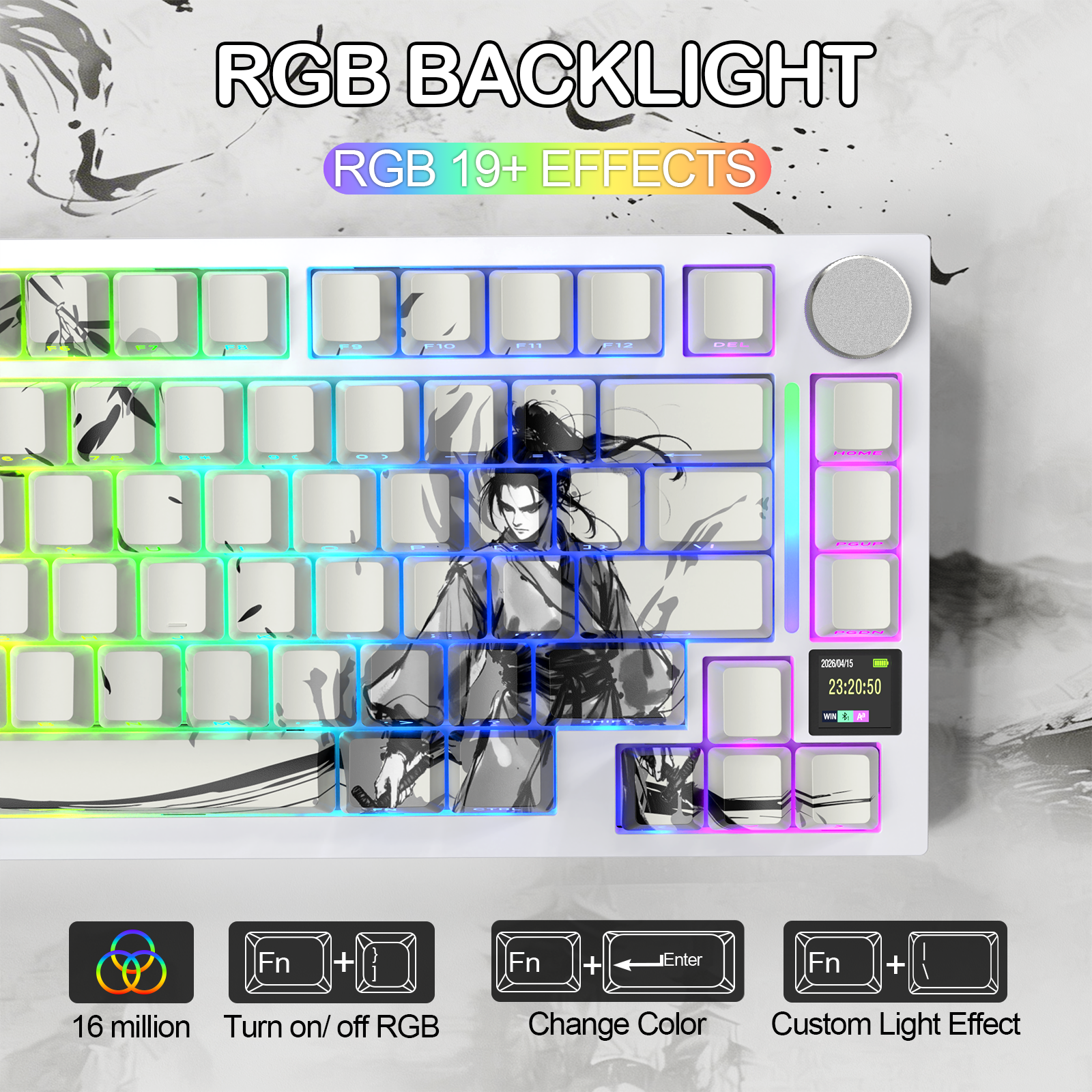 ATTACK SHARK X820Ultra Tri-mode Gasket Mechanical Keyboard