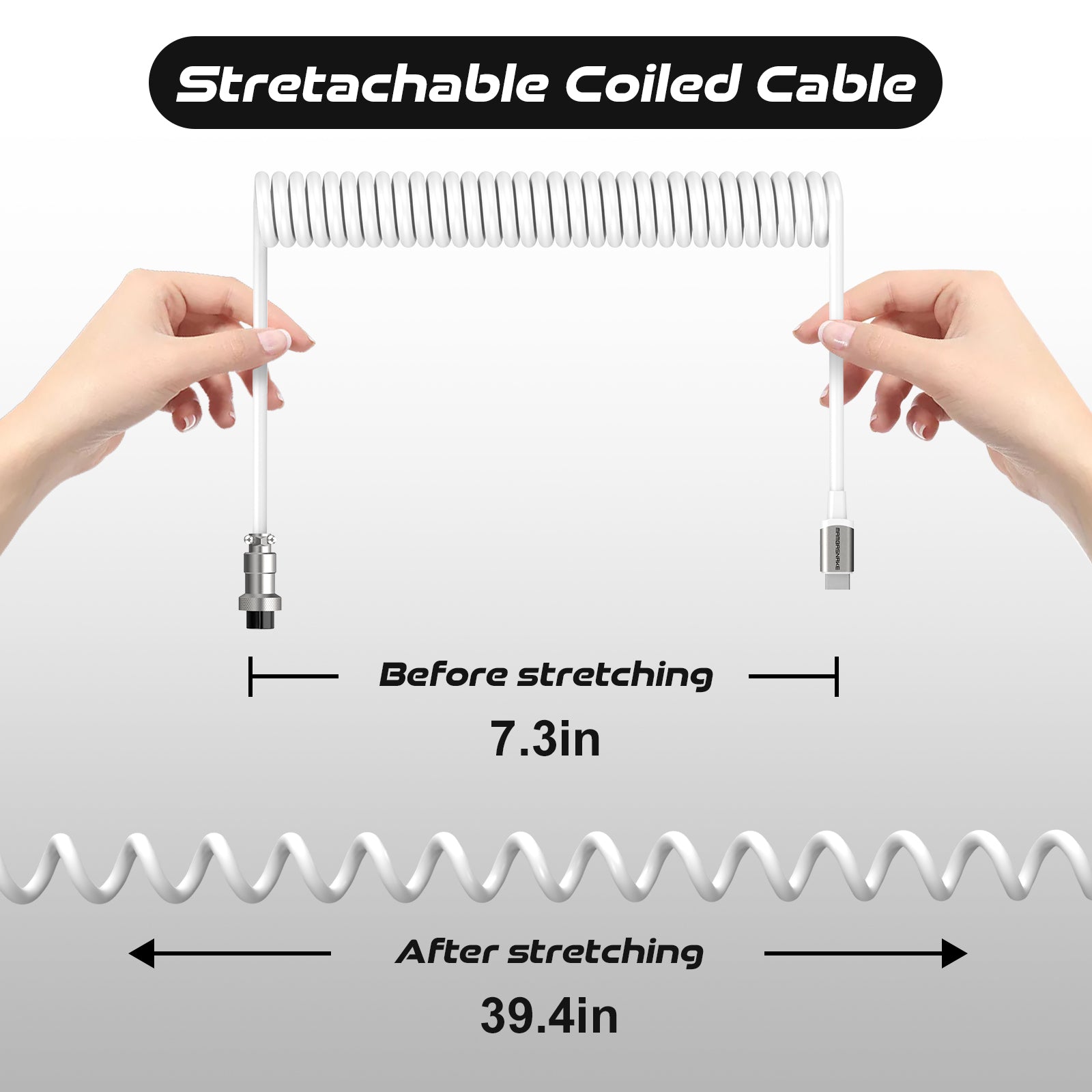 ATTACK SHARK C04 COILED CABLE