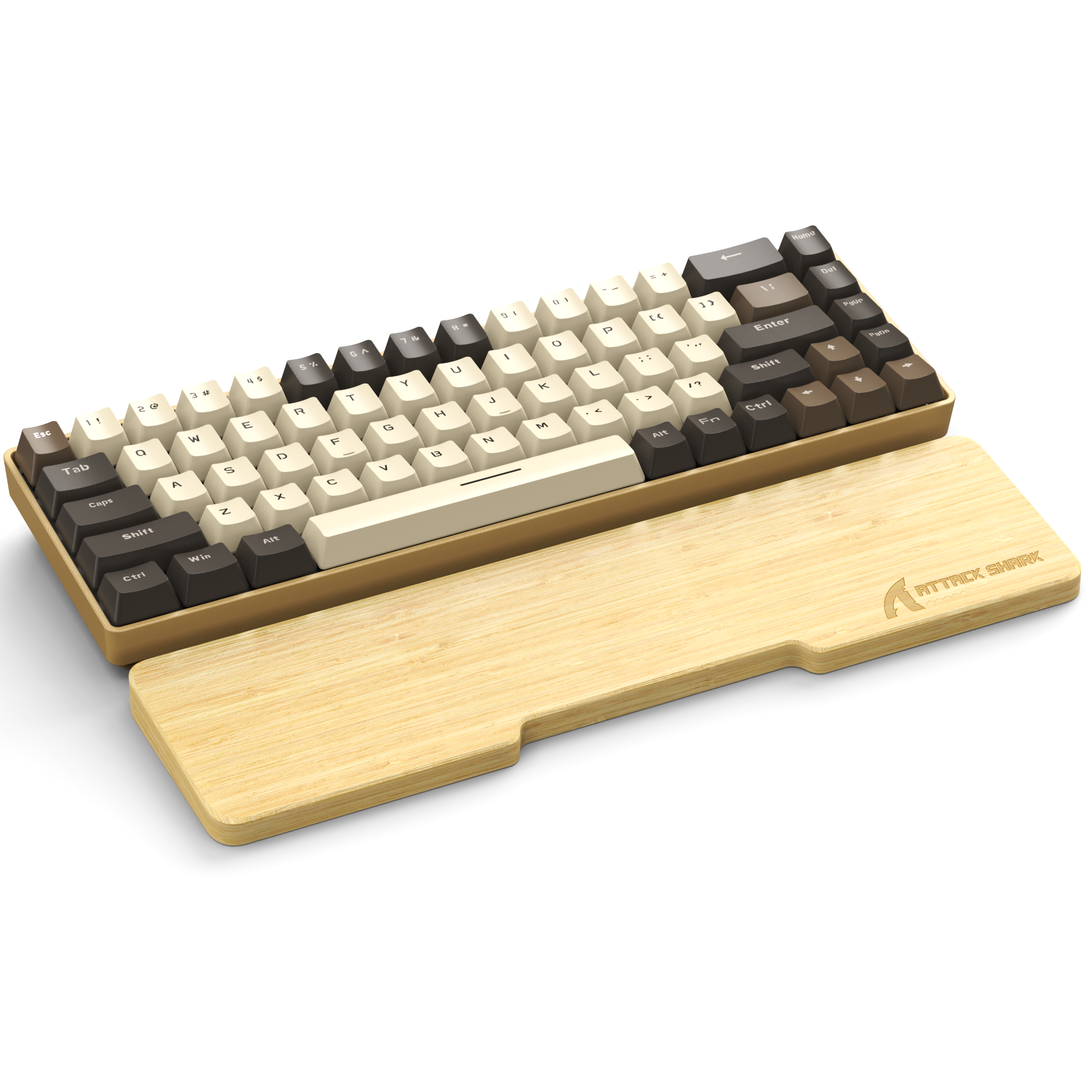 ATTACK SHARK WZ01 Bamboo Wrist Rest