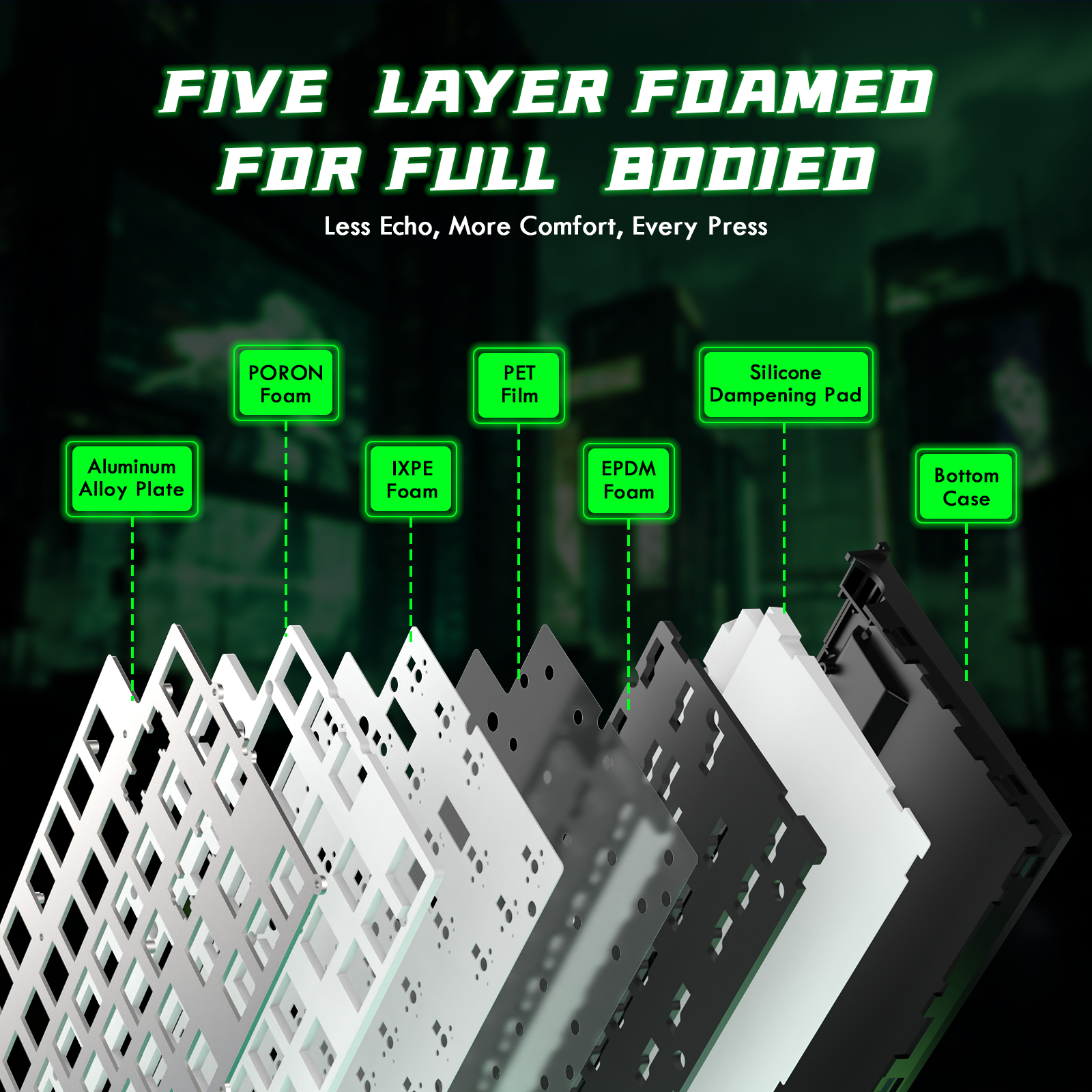 ATTACK SHARK R85 HE Rapid Trigger Keyboard Magnetic Switch with Custom Lightbox