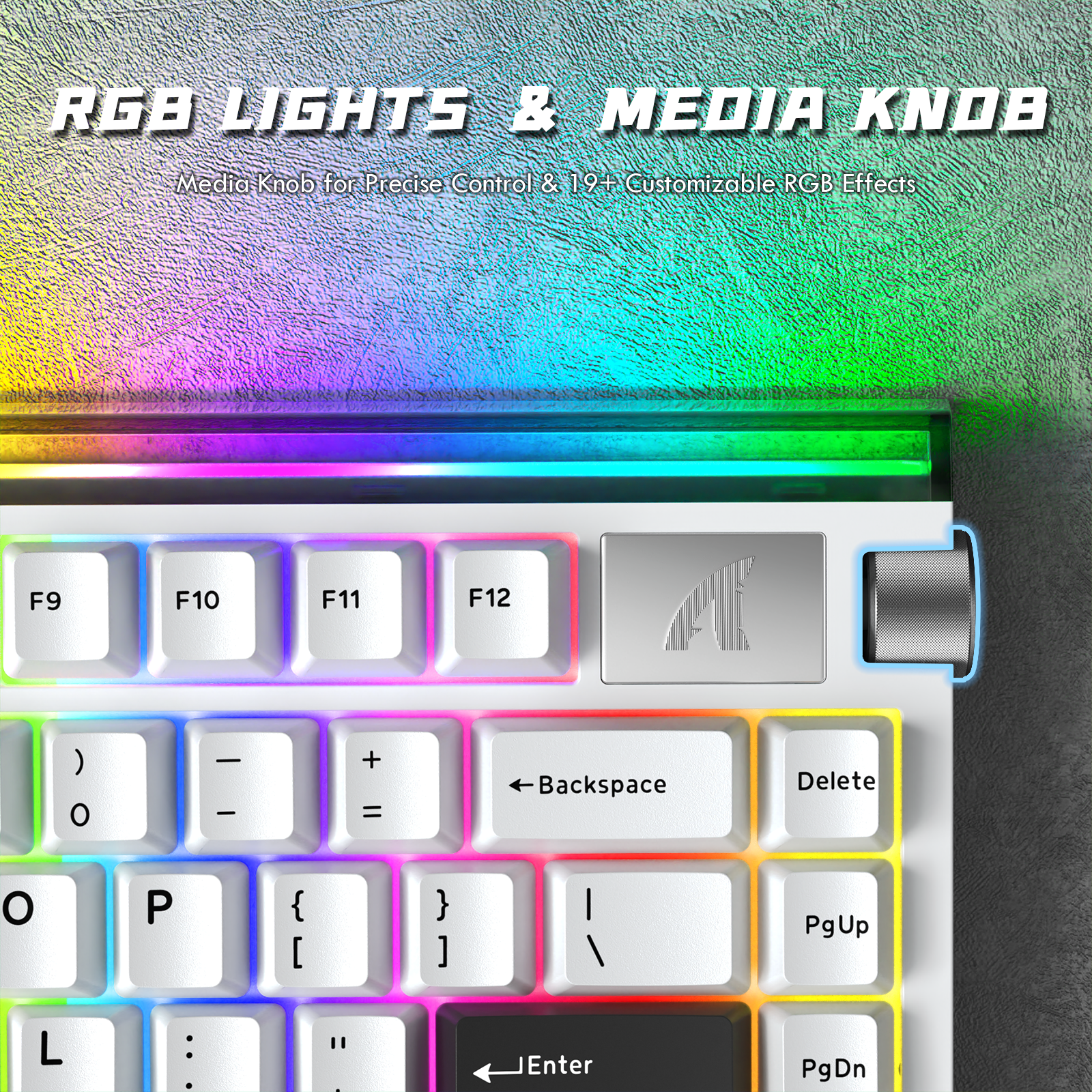 ATTACK SHARK R85 HE Rapid Trigger Keyboard Magnetic Switch with Custom Lightbox