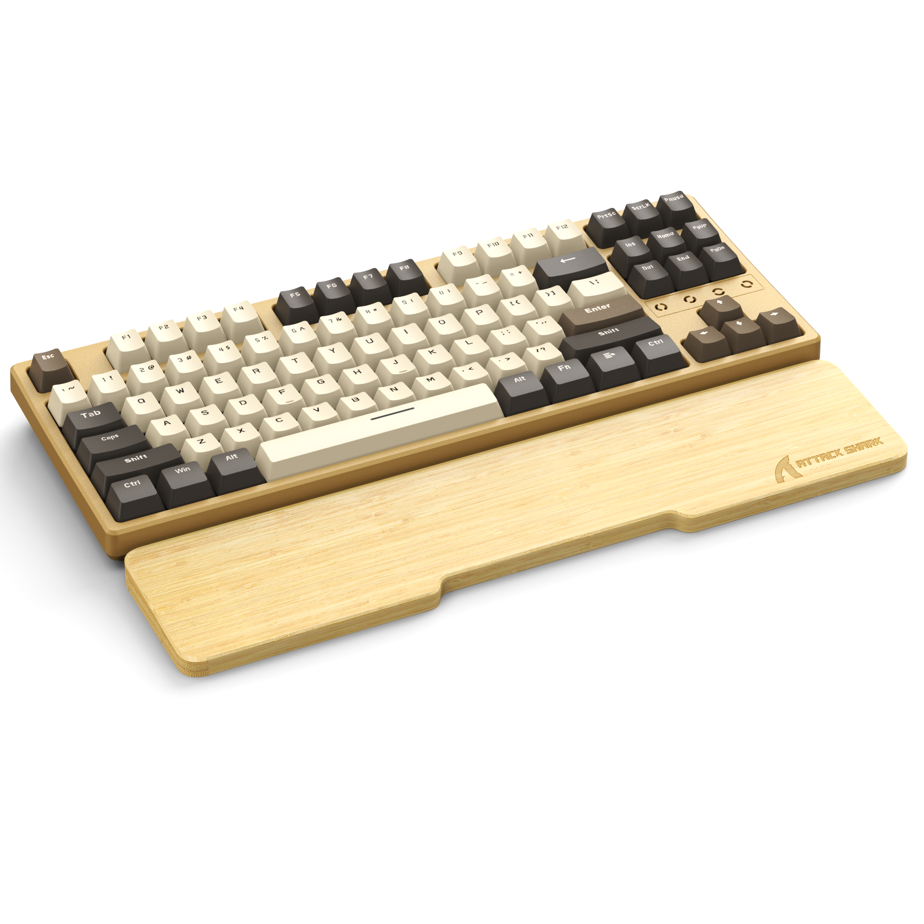 ATTACK SHARK WZ01 Bamboo Wrist Rest