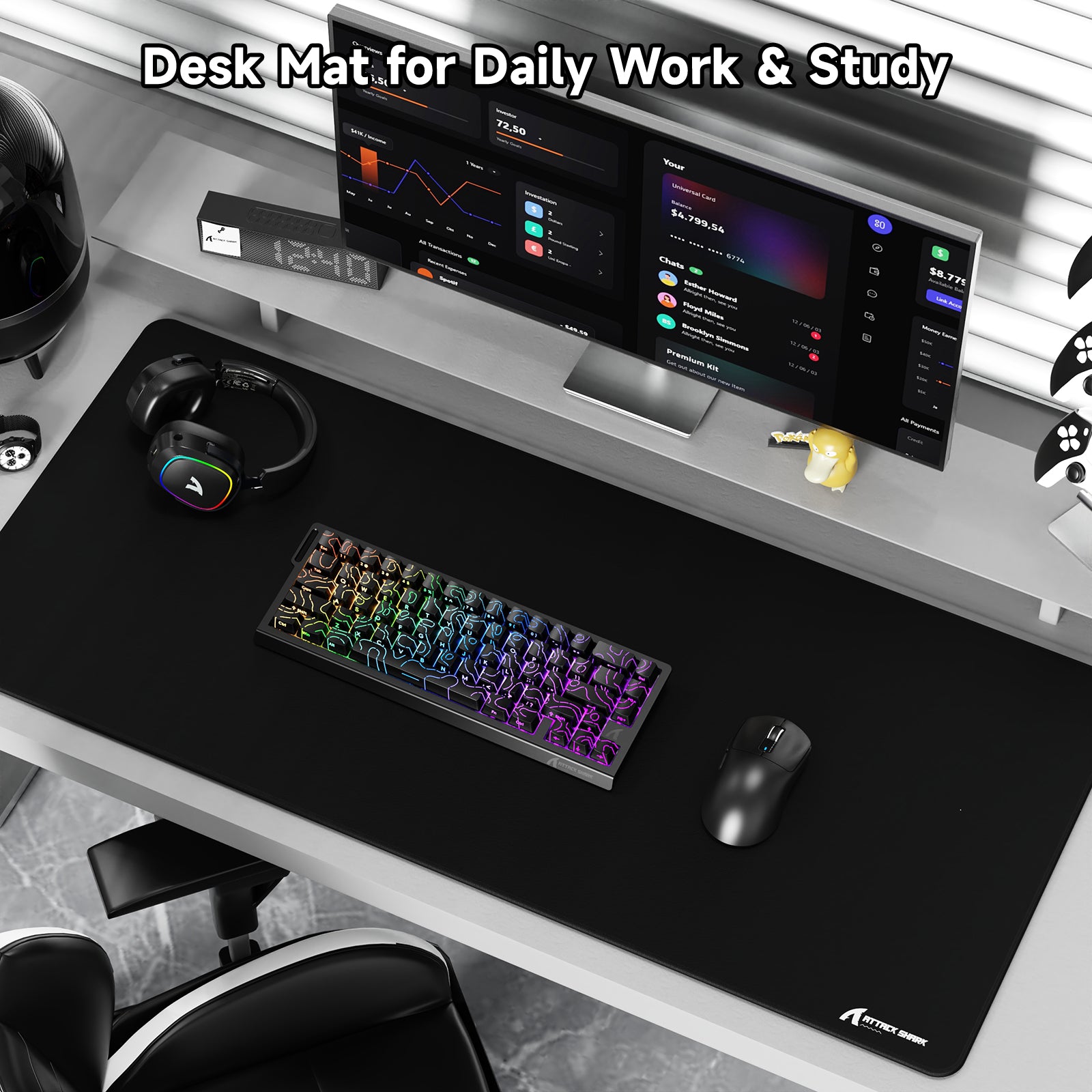 ATTACK SHARK CM02PRO eSport Gaming Mousepad (900x400x4 MM)