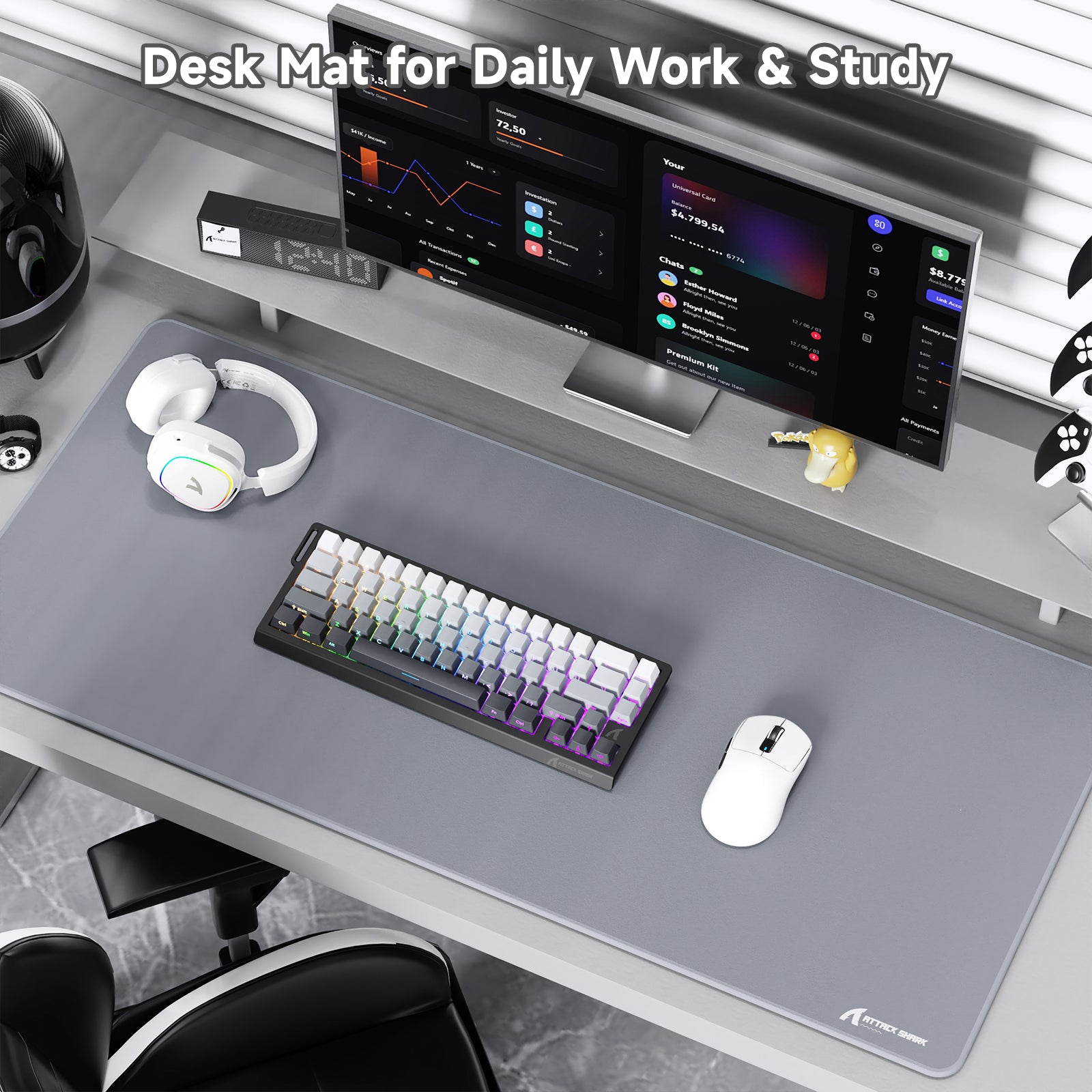 ATTACK SHARK CM02PRO eSport Gaming Mousepad (900x400x4 MM)